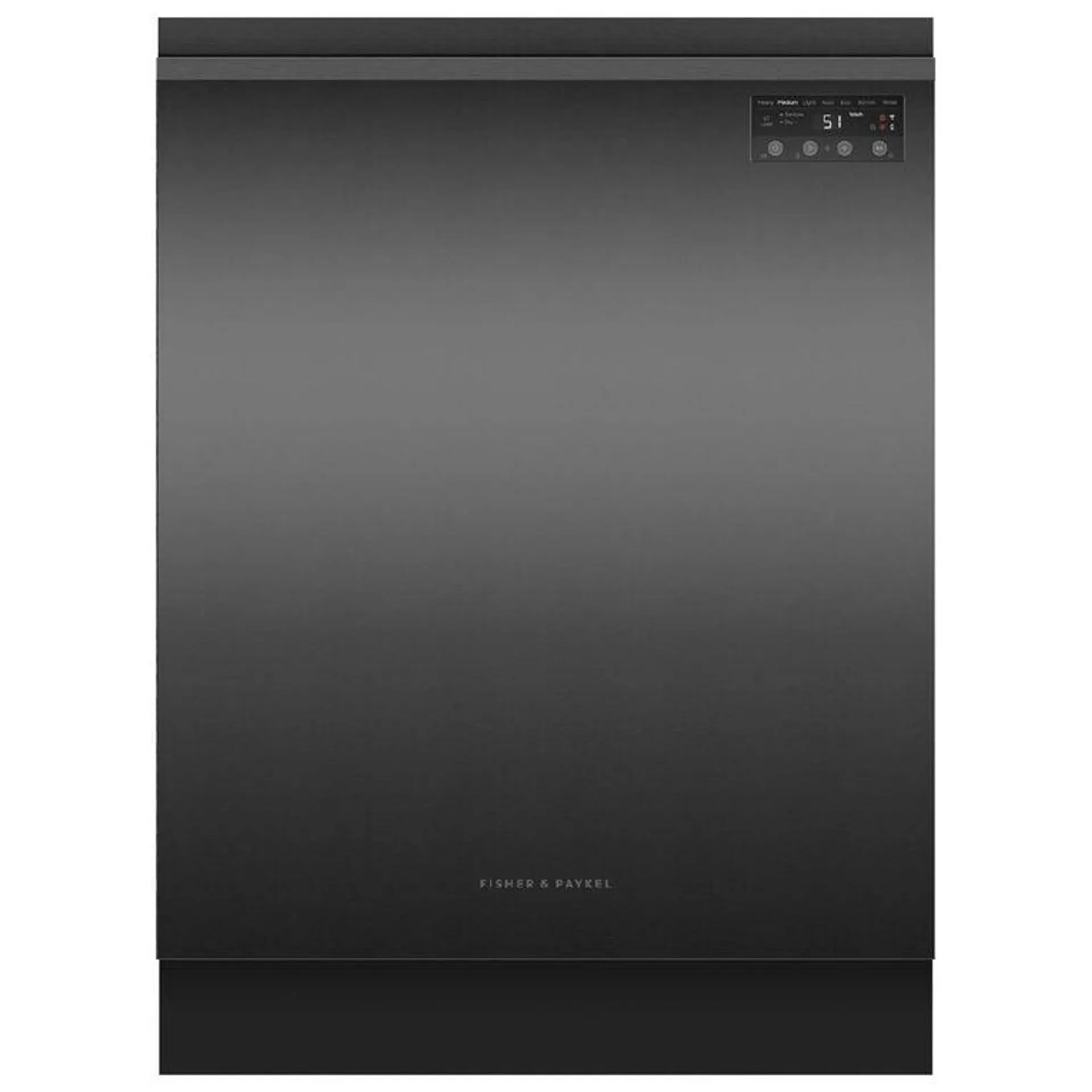 Fisher & Paykel Built-under Dishwasher Black stainless steel