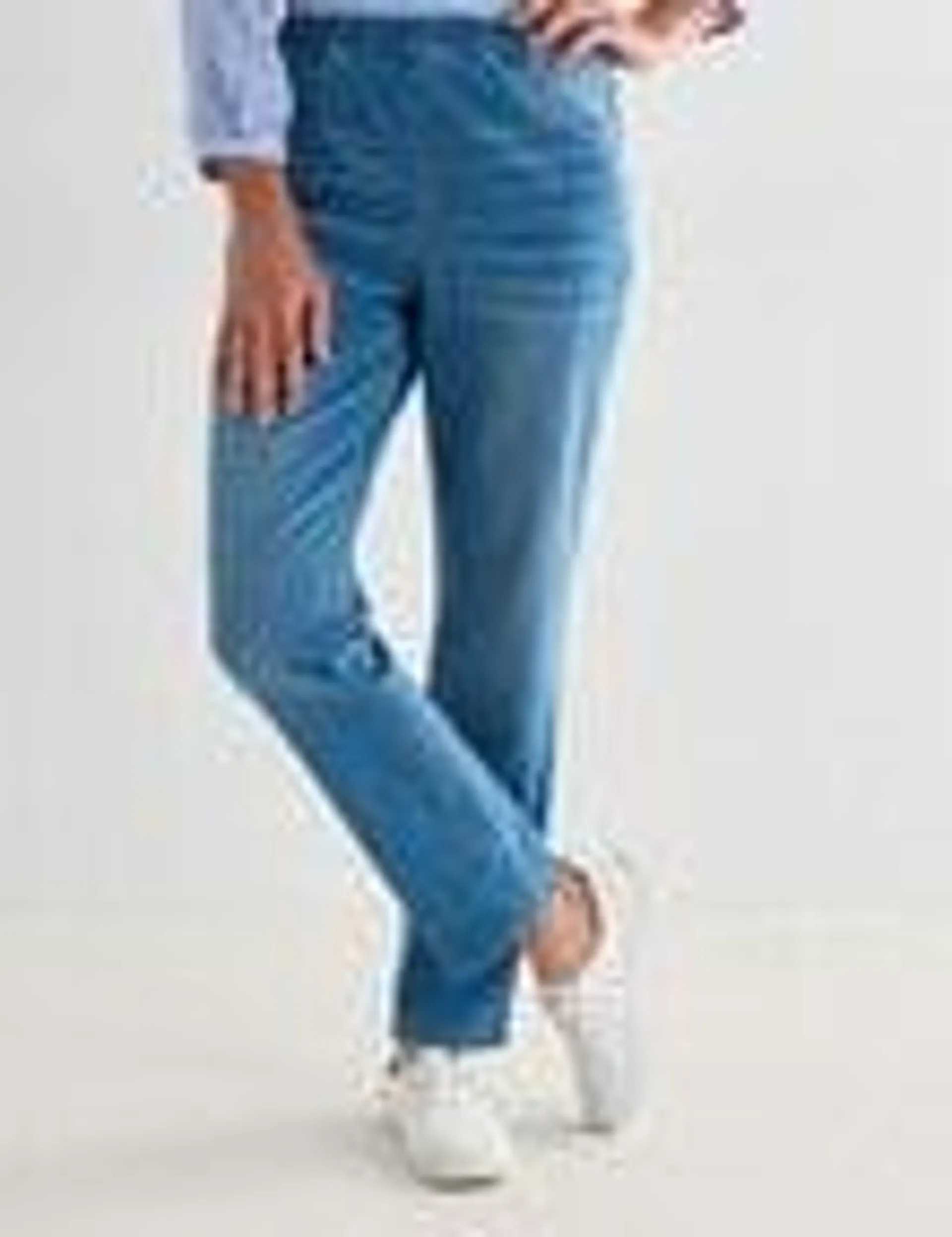 Ella J Straight Leg Soft Jean, Indigo