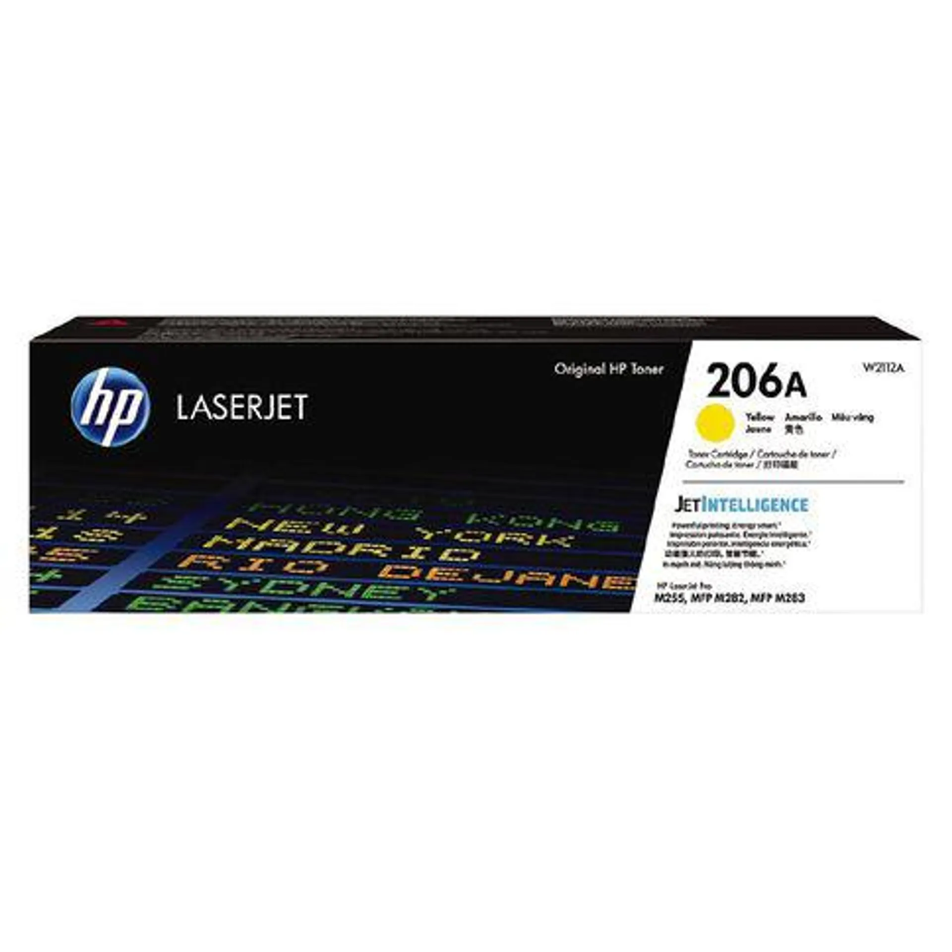 HP Toner 206A Yellow (1250 Pages)