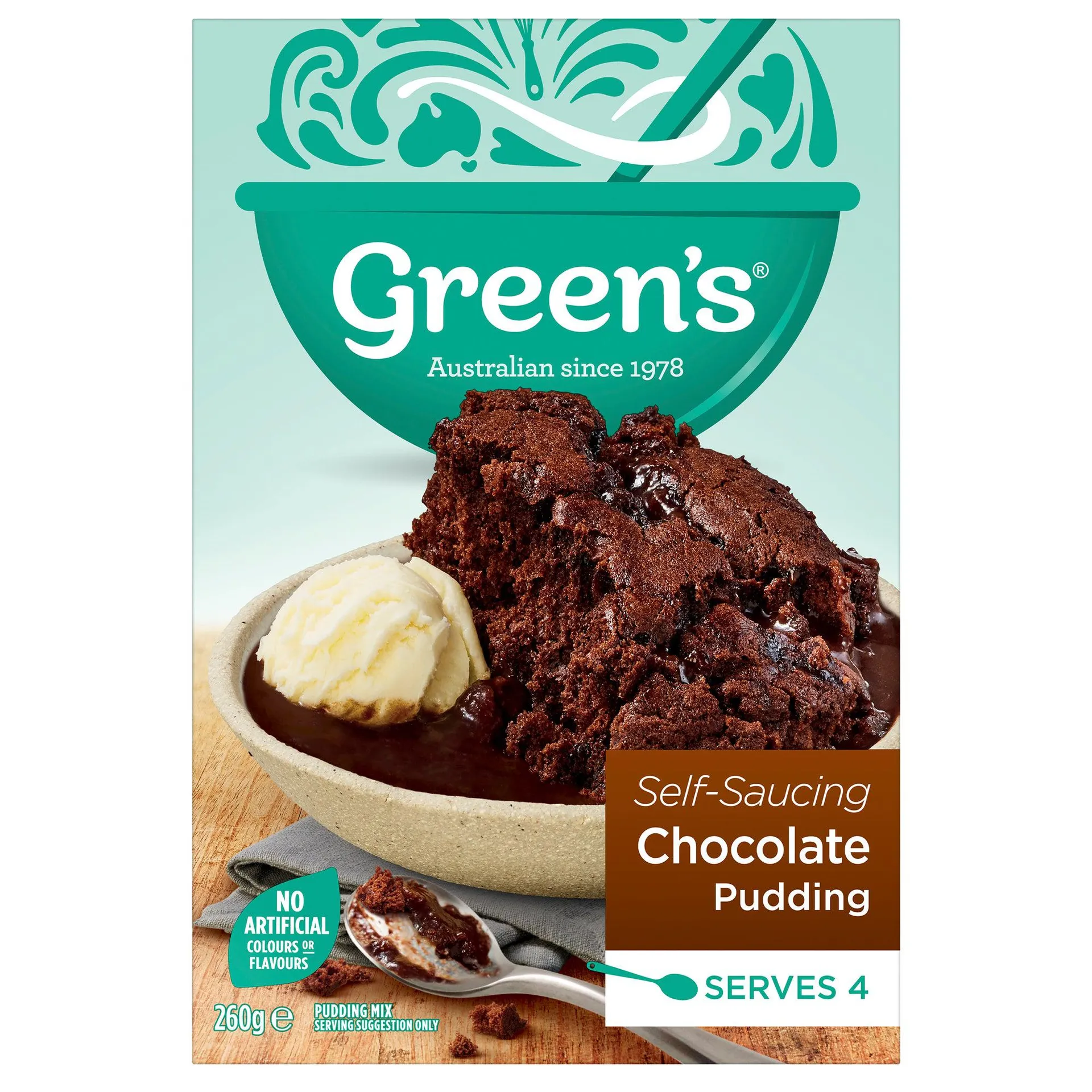 Green's Self Saucing Chocolate Puddings Mix 260g