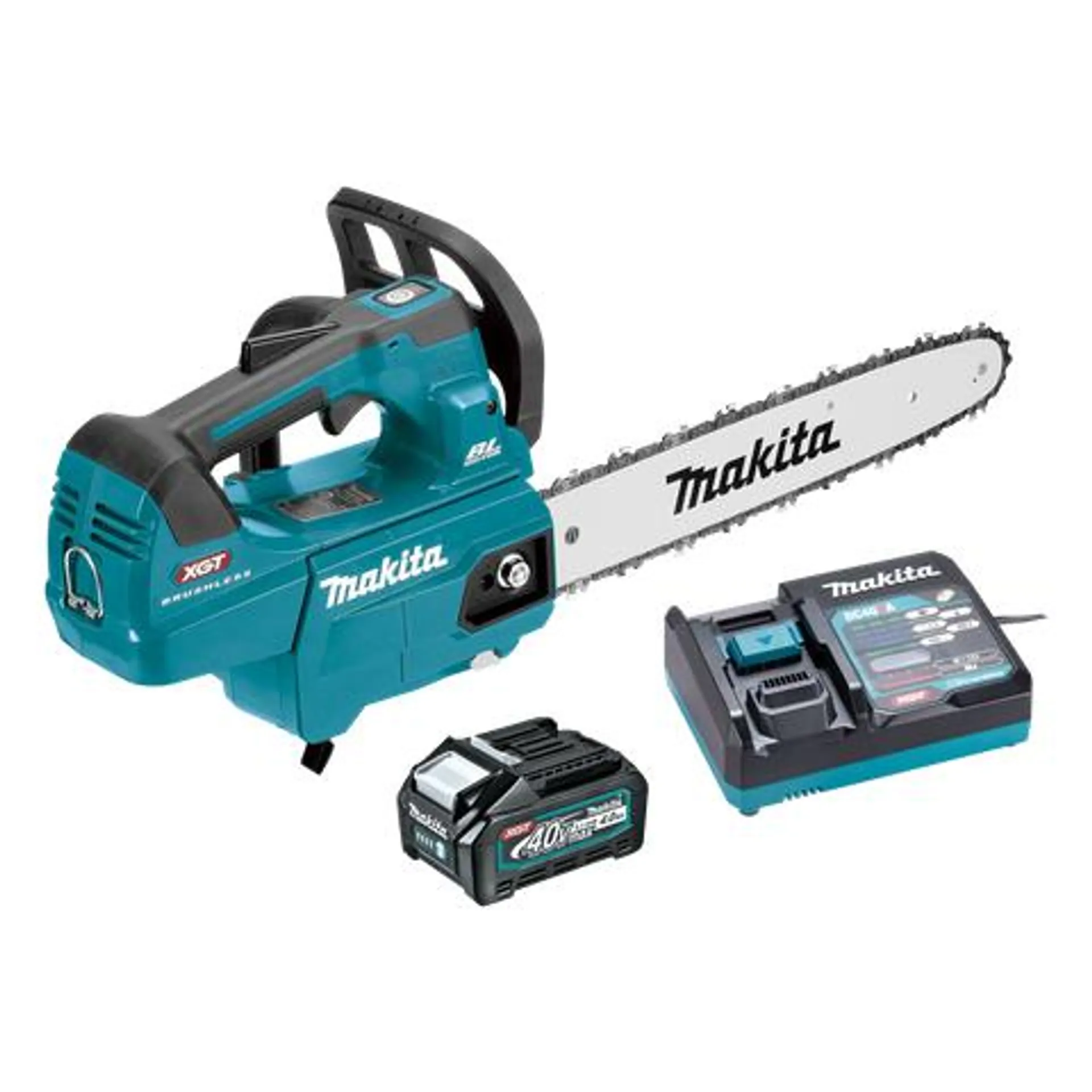 Makita XGT Cordless Chainsaw Brushless Top Handle 350mm/14in 40v 4Ah