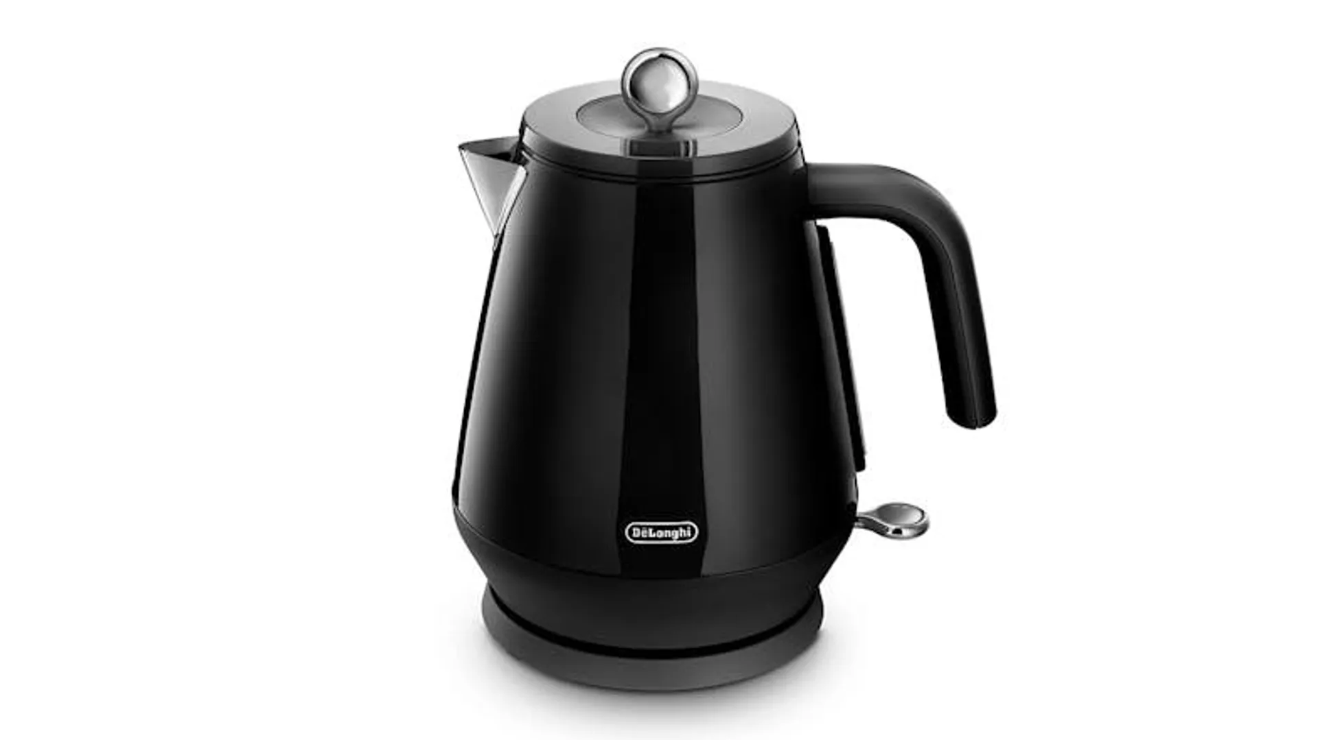 DeLonghi Eclettica 1.7L Kettle - Bold Black (KBY2001.BK)