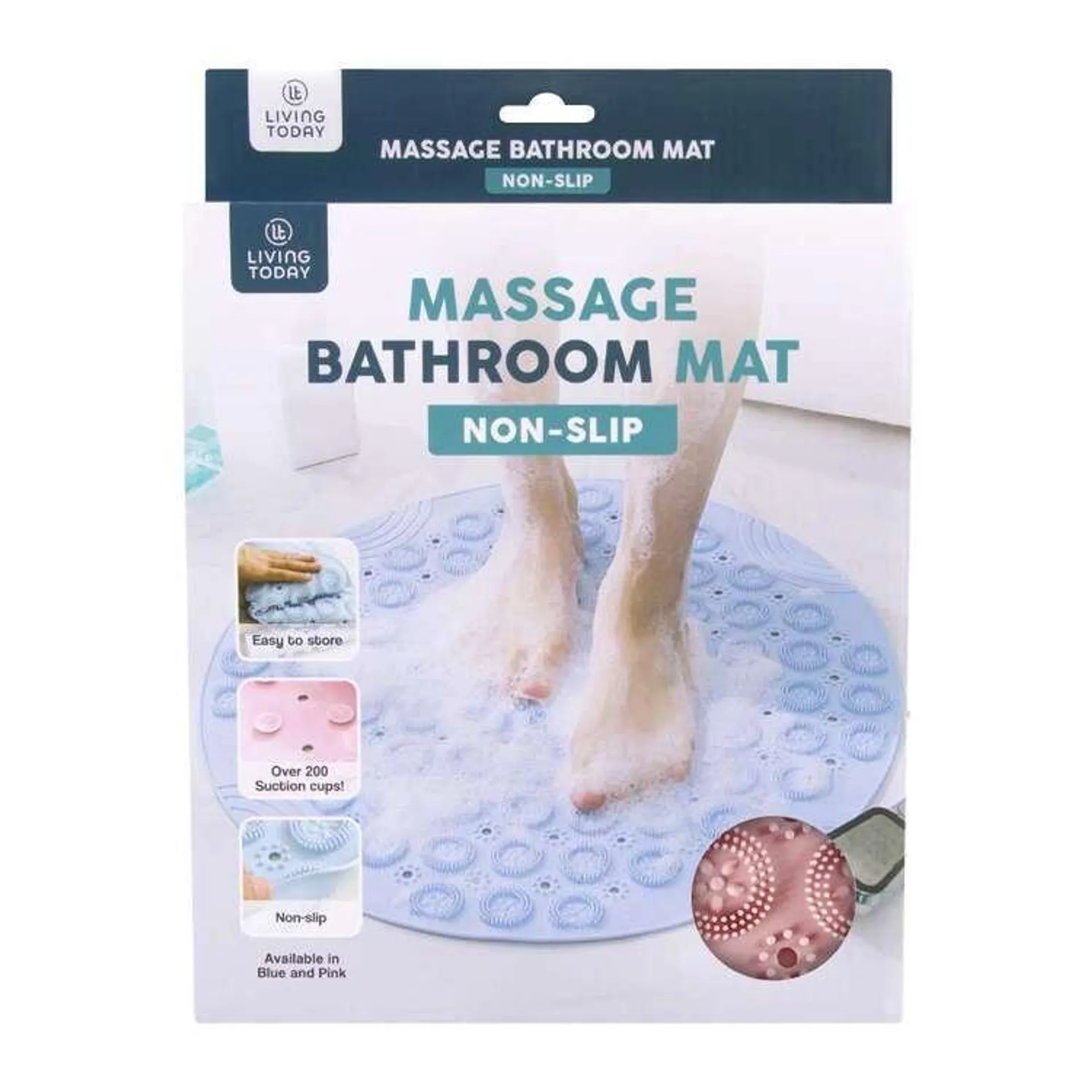 Living Today Massage Bathroom Mat Assorted Bath Mat