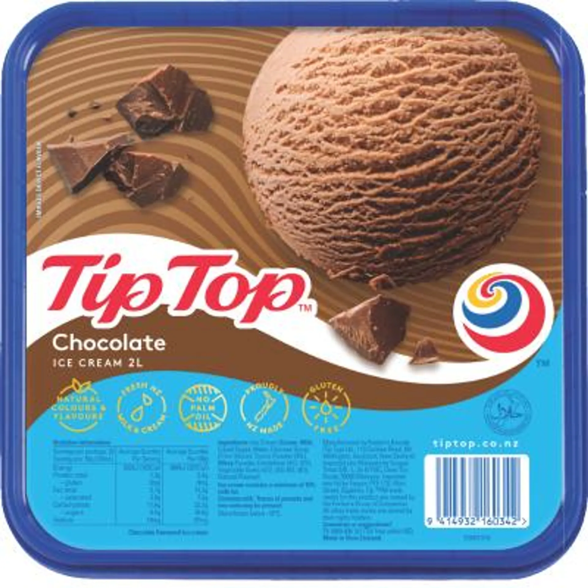 Tip Top Chocolate Ice Cream