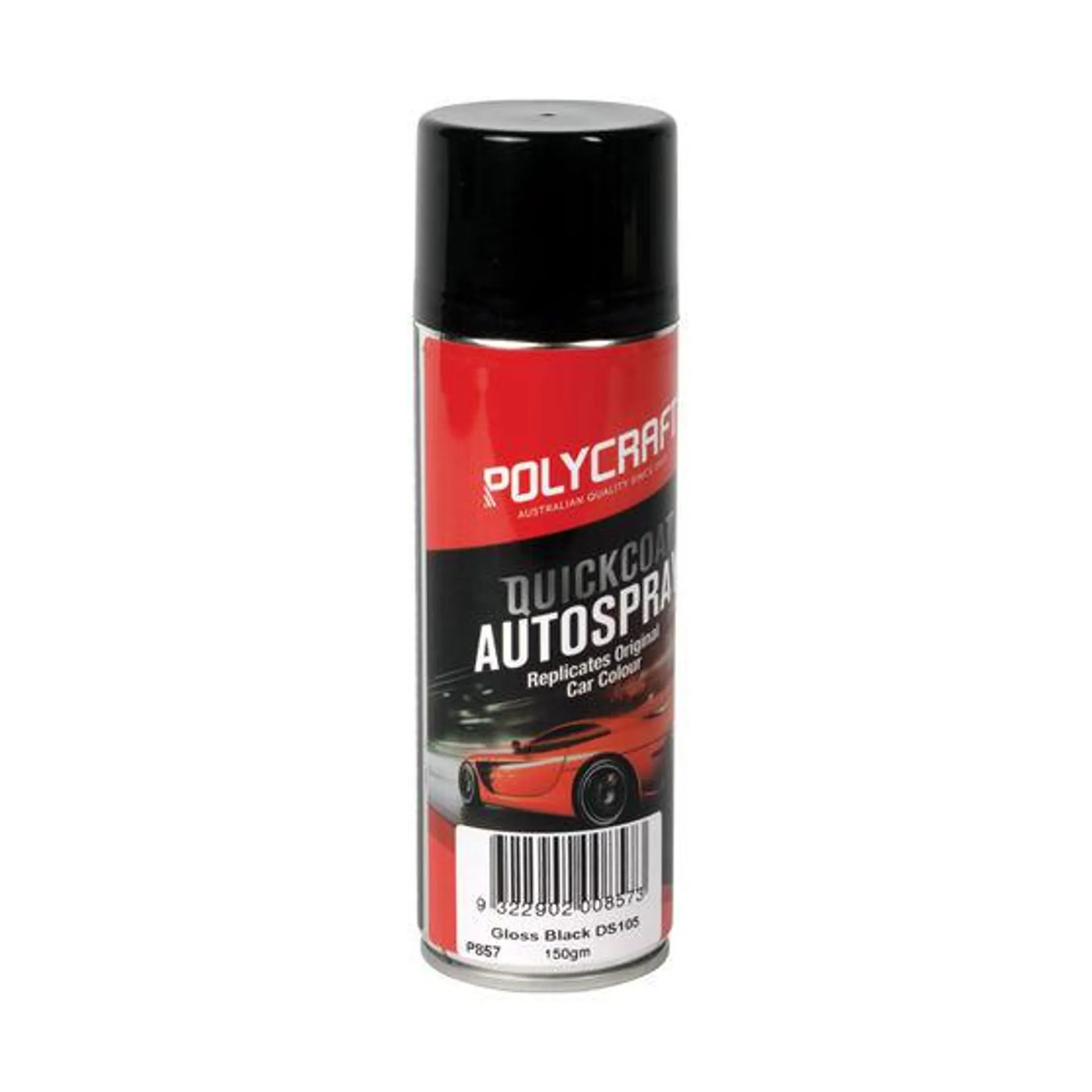 Polycraft Touch Up Paint Gloss Black - DS105 150g