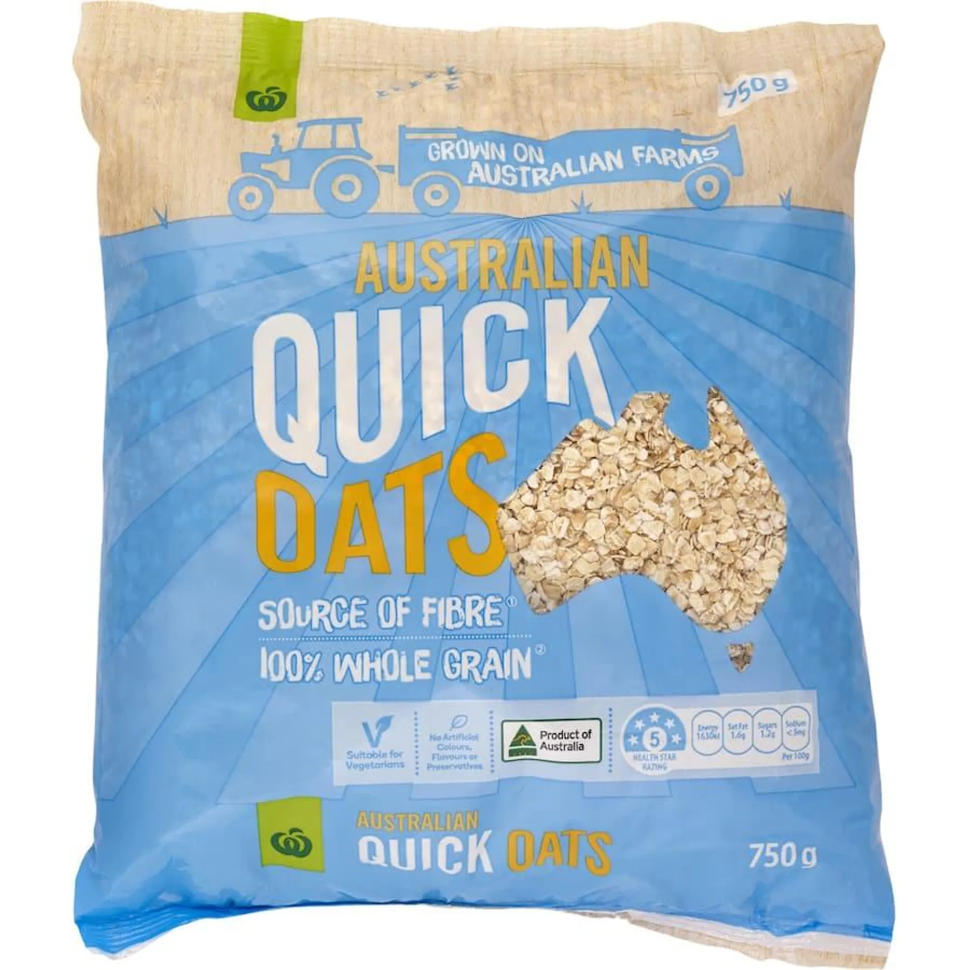 Woolworths Oats Quick
