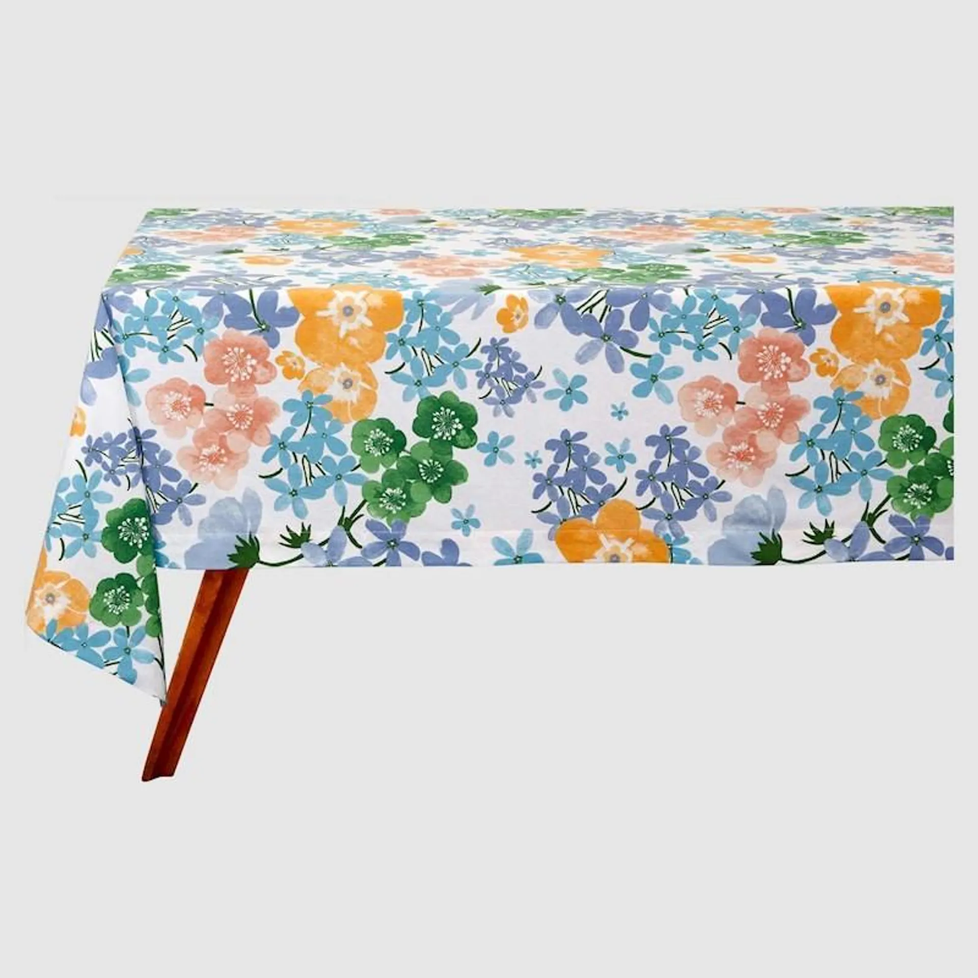 Maxwell & Williams Forget Me Not Tablecloth 270x150cm Set 4