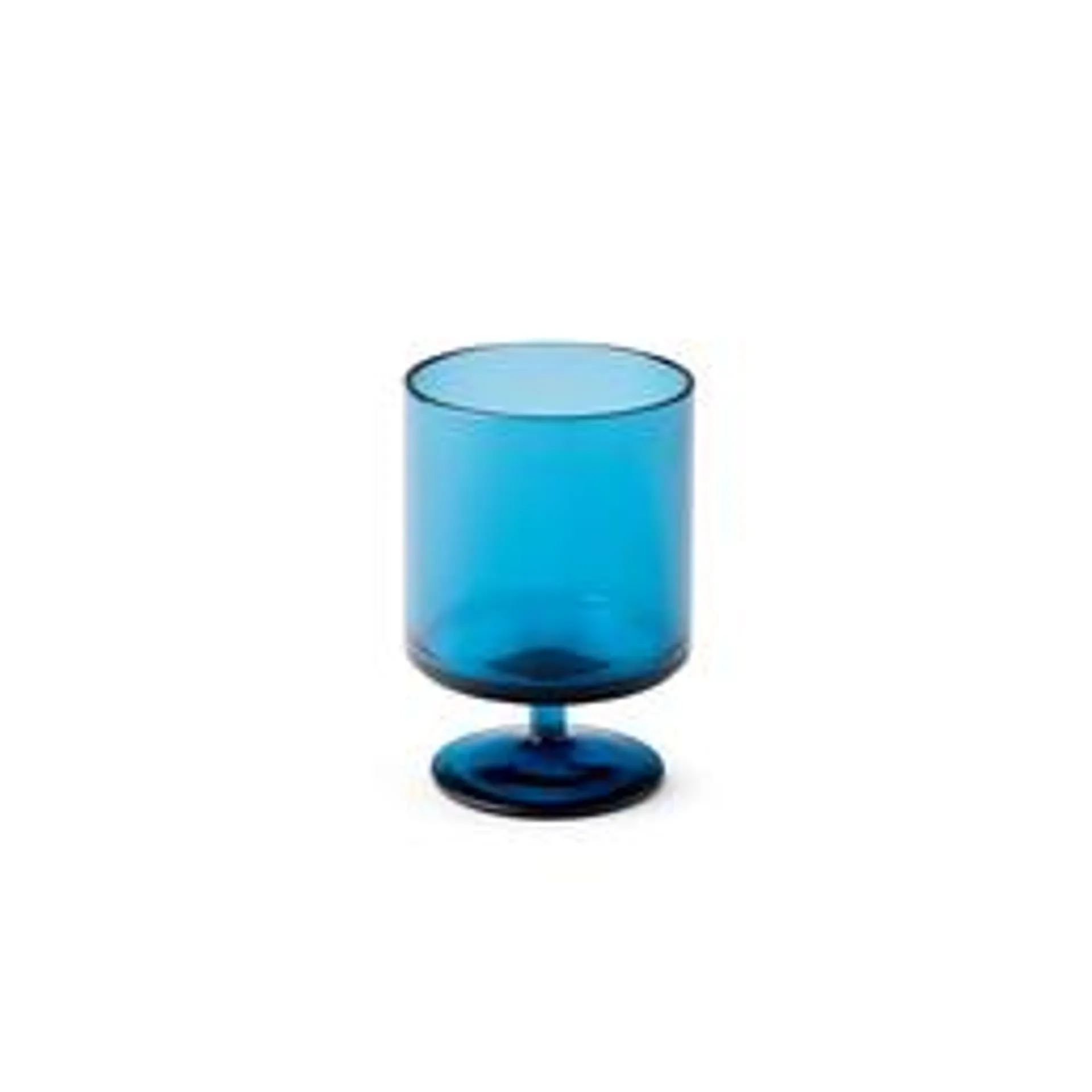 Momento Venture Stacking Wine Glass, Blue