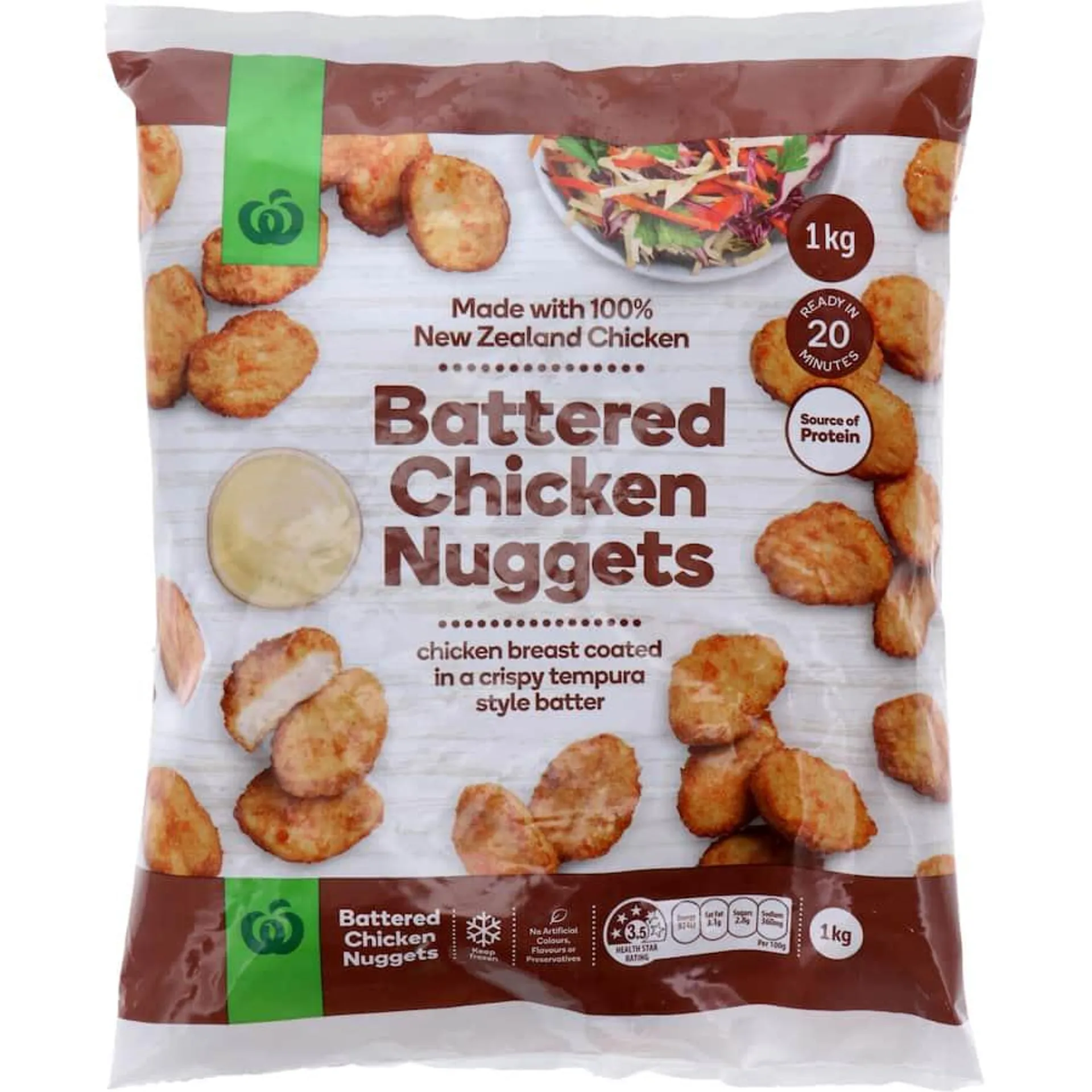 Woolworths Chicken Nuggets Battered