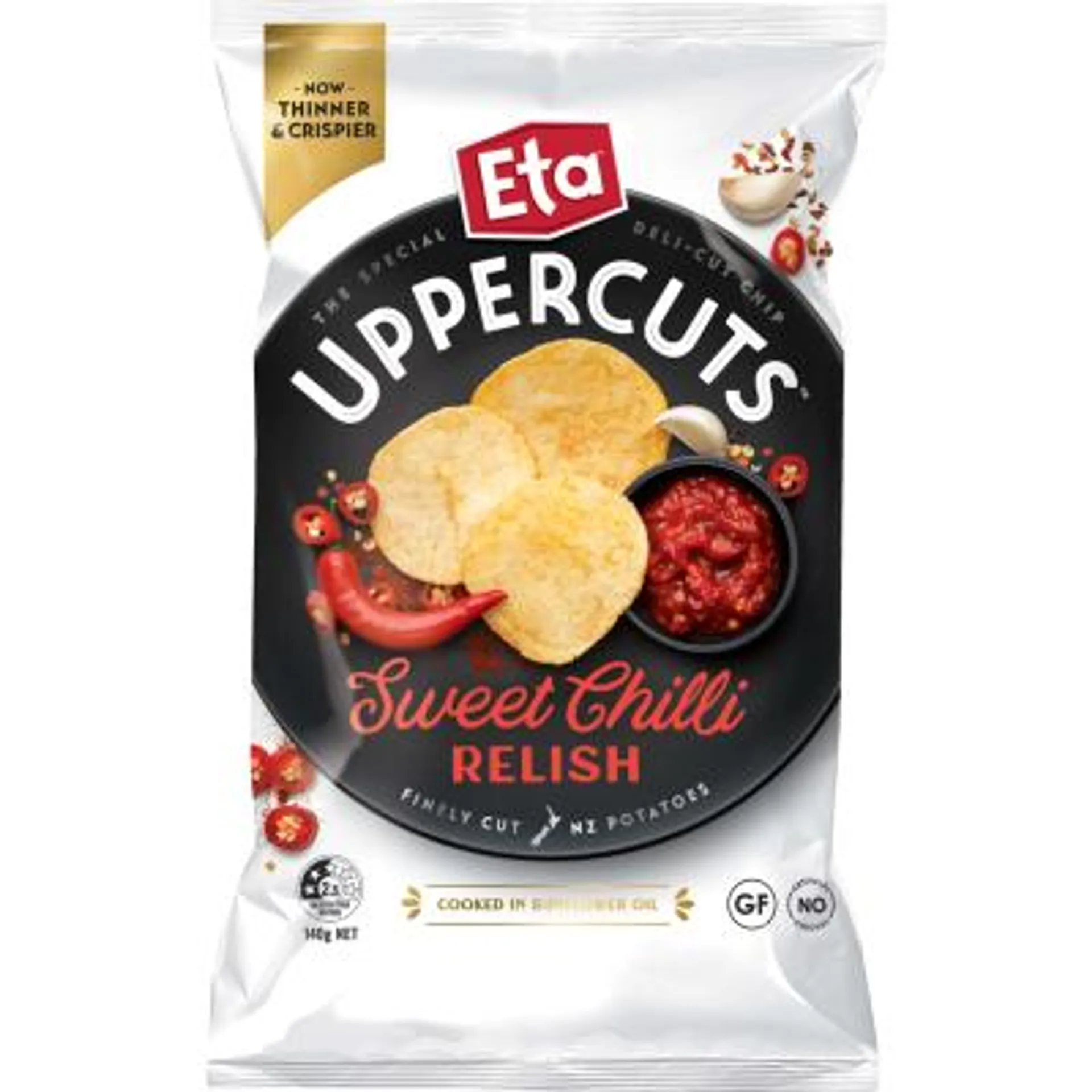 Eta Uppercuts Sweet Chilli Relish Potato Chips