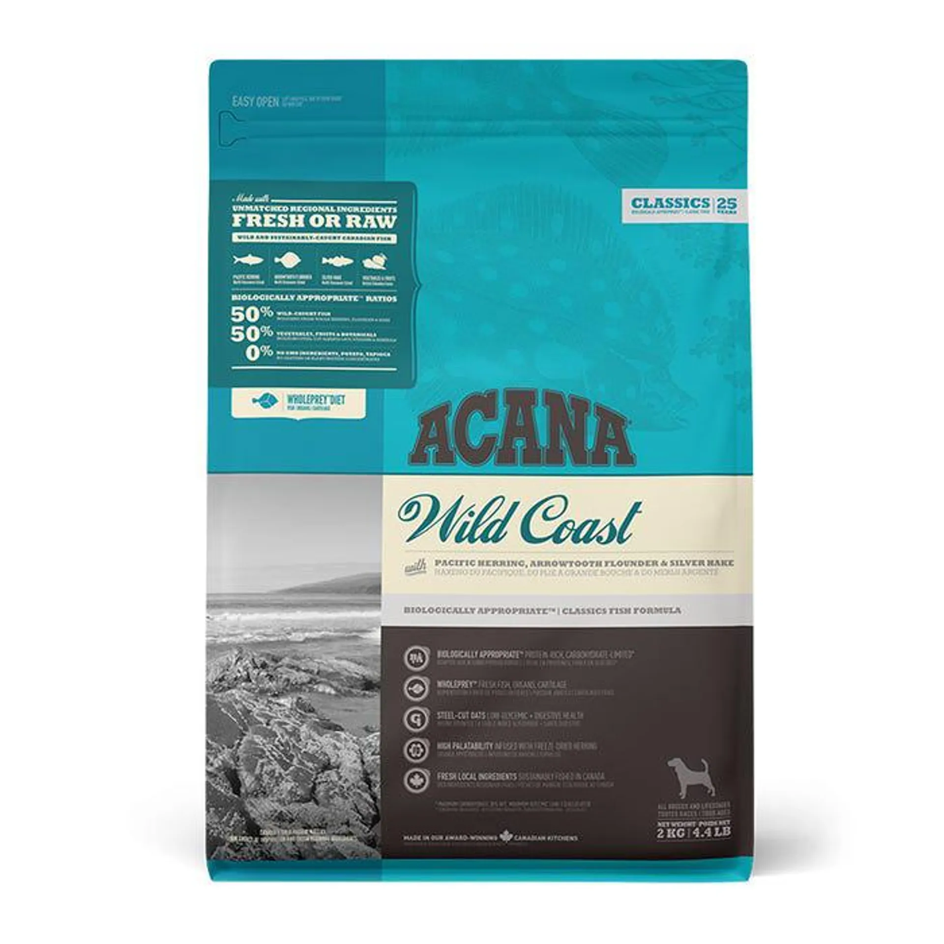 Acana Classics Wild Coast Dog Food 2kg