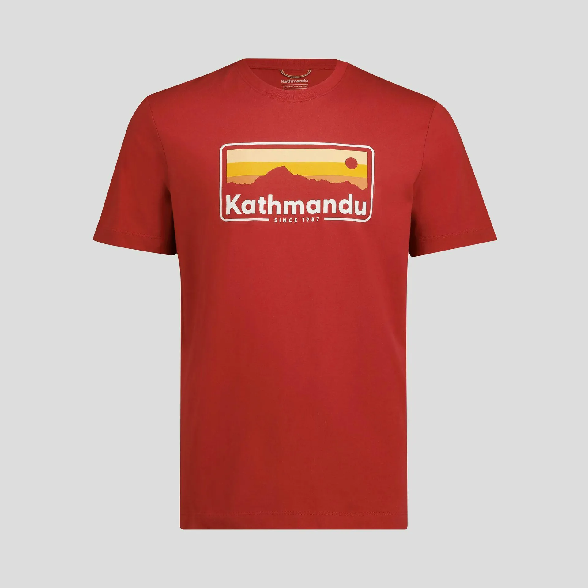 Kathmandu Logo 70’s Men's Organic Cotton T-shirt