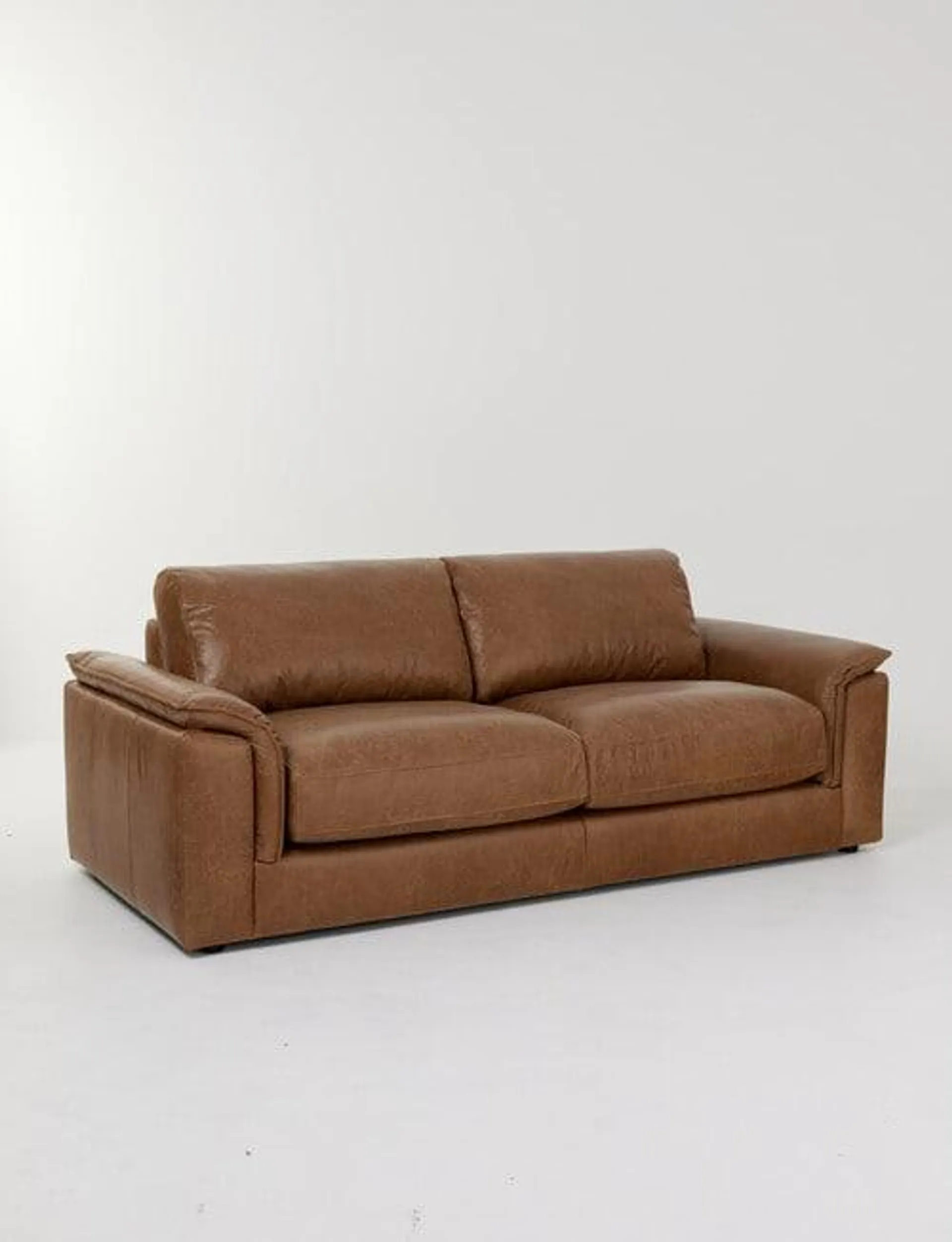 LUCA Colorado Leather 3 Seater Sofa