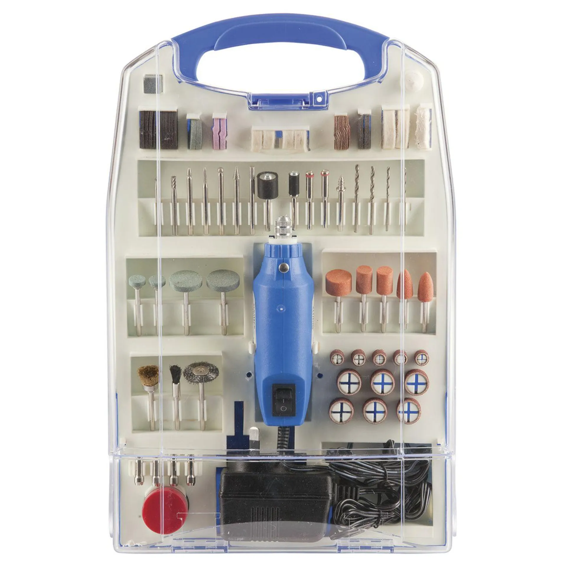 110 Piece 12V Rotary Tool Set