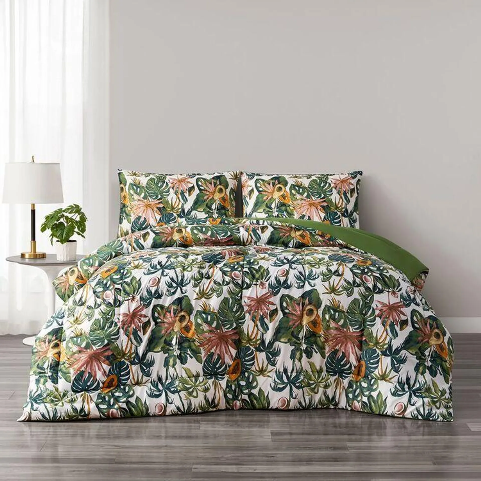 Emerald Hill Cool Tropics Comforter Set Multicoloured