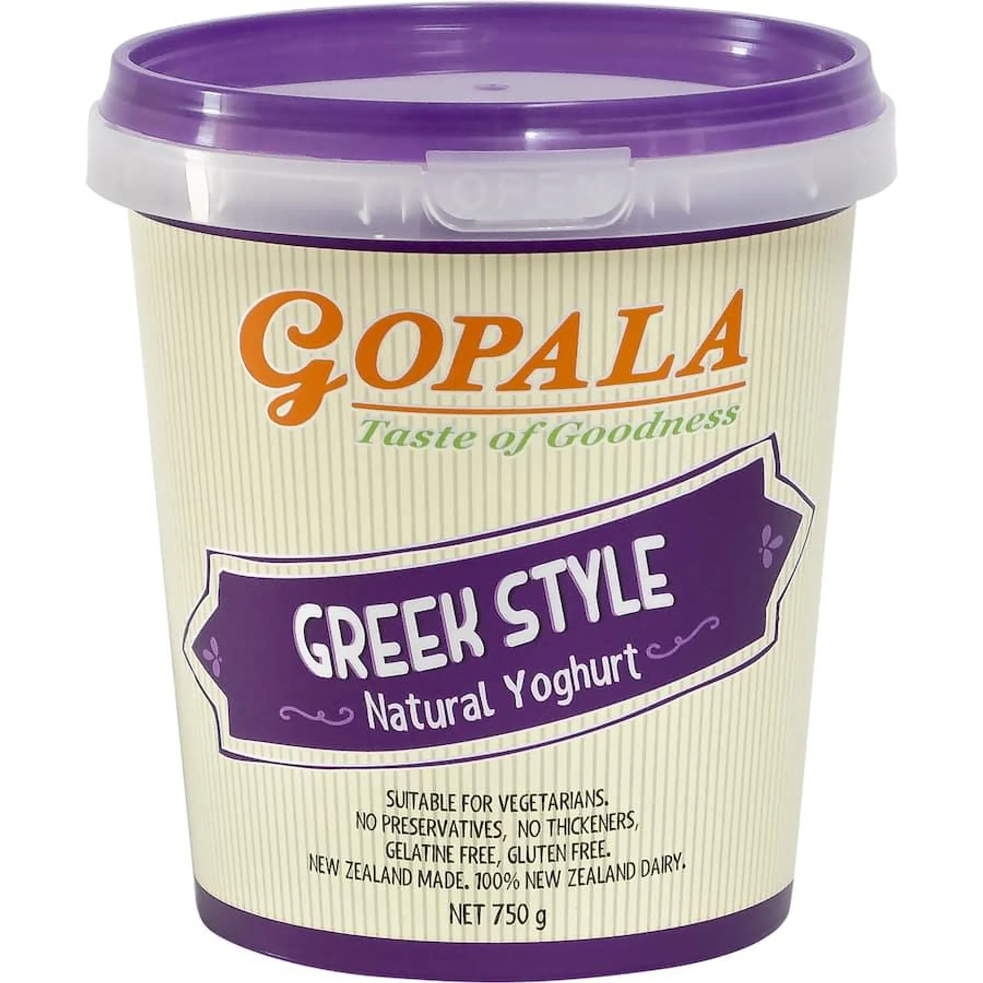 Gopala Yoghurt Tub Greek Style