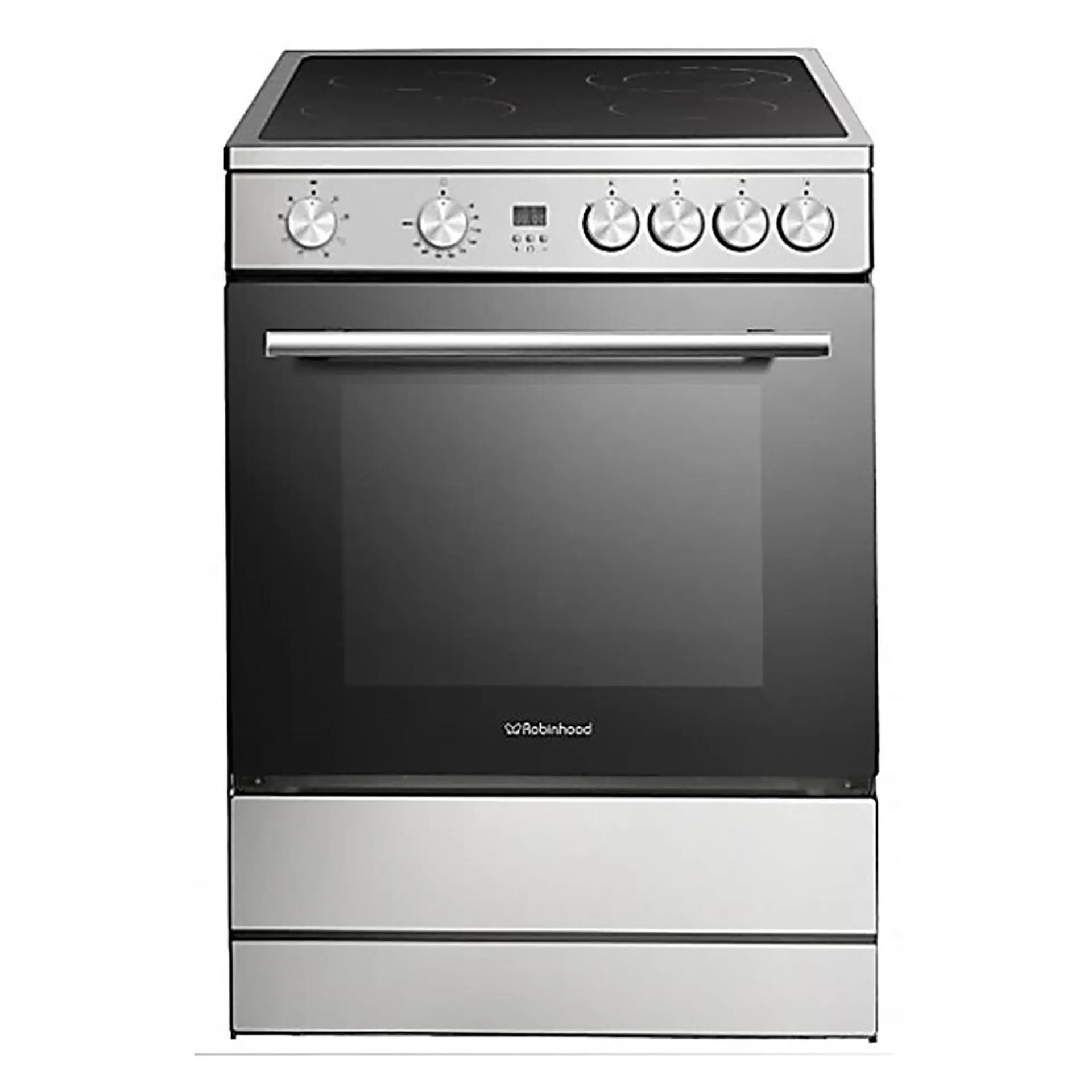 Freestanding Oven 60cm, 80L, 8 Function Stainless Steel