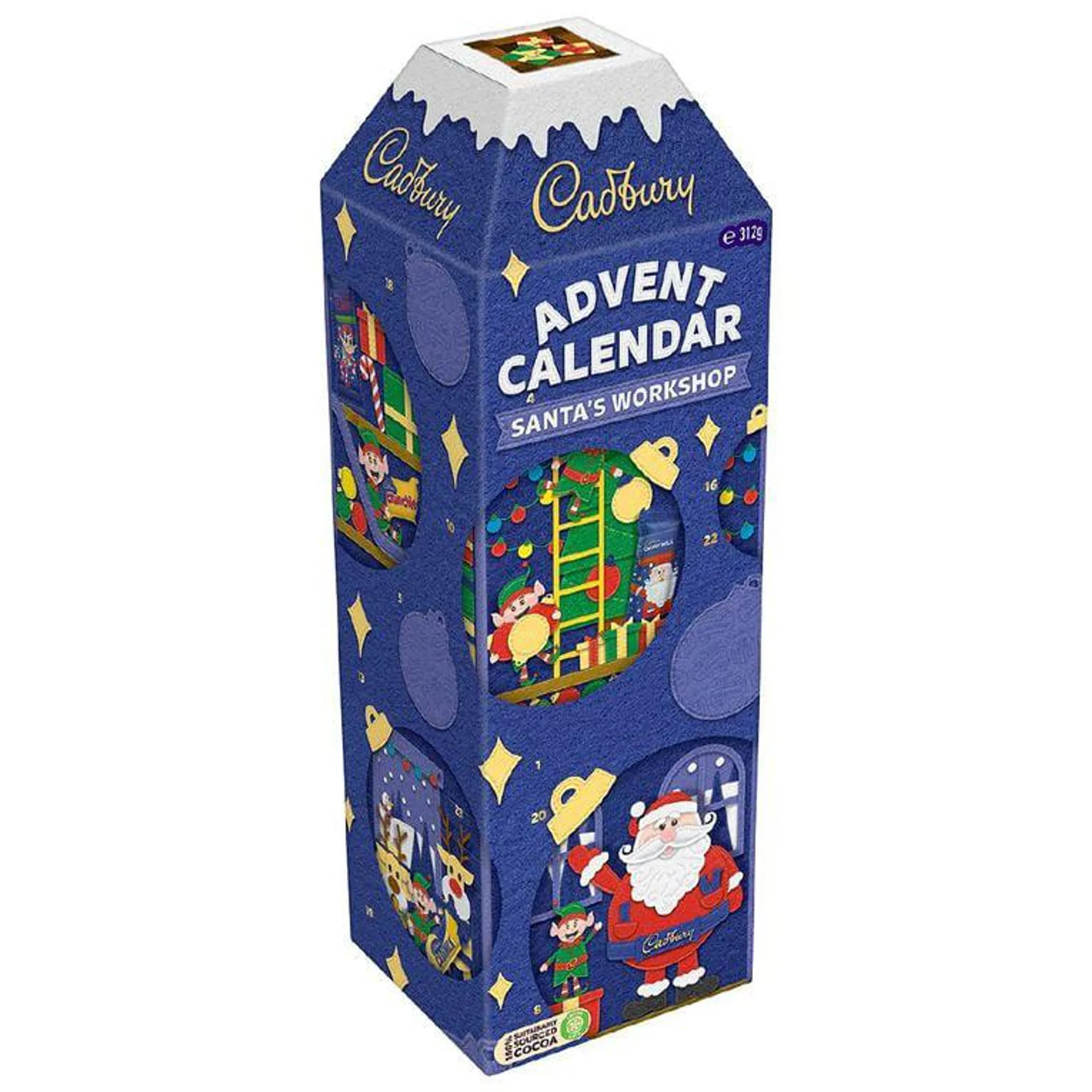 Cadbury 3D Advent Calendar 312g