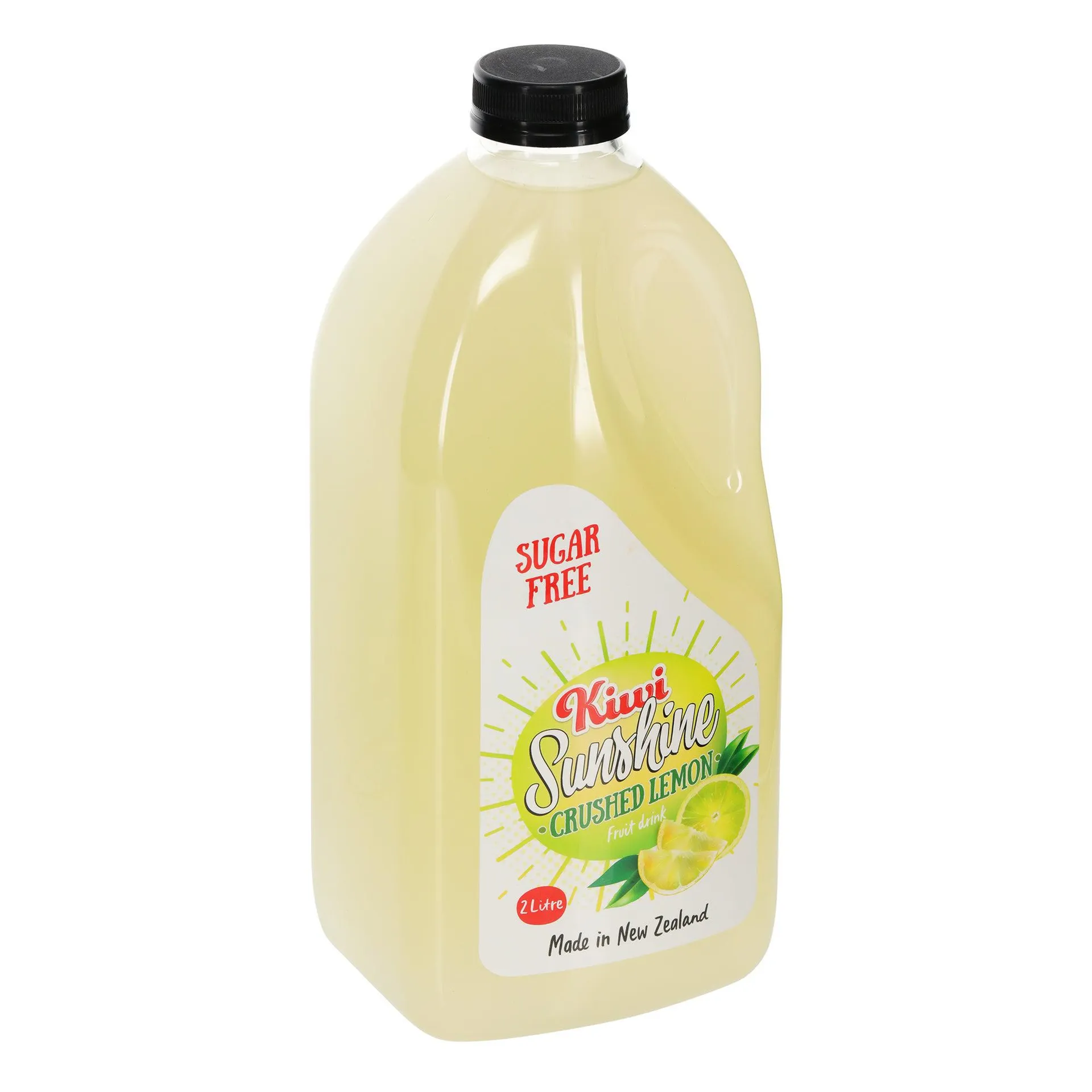 Kiwi Sunshine Crushed Lemon Sugar Free Fruit Drink 2L