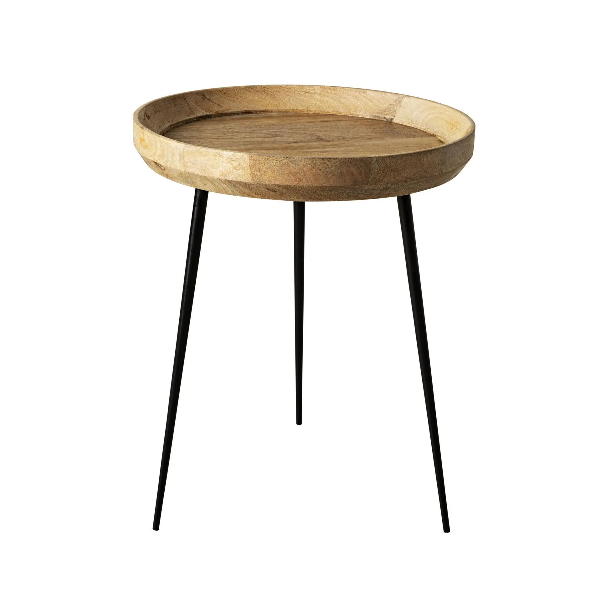 Luna Round Side Table Natural