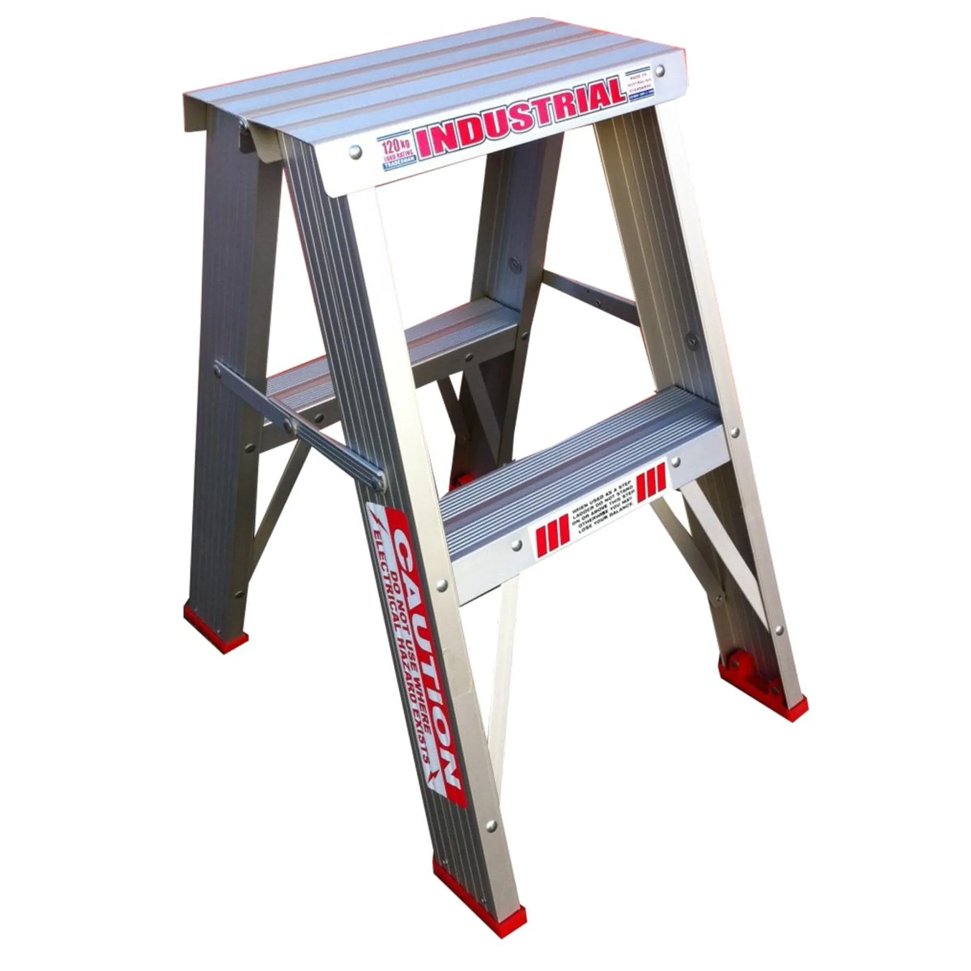 Indalex 0.6m Tradesman Double Sided Step Ladder