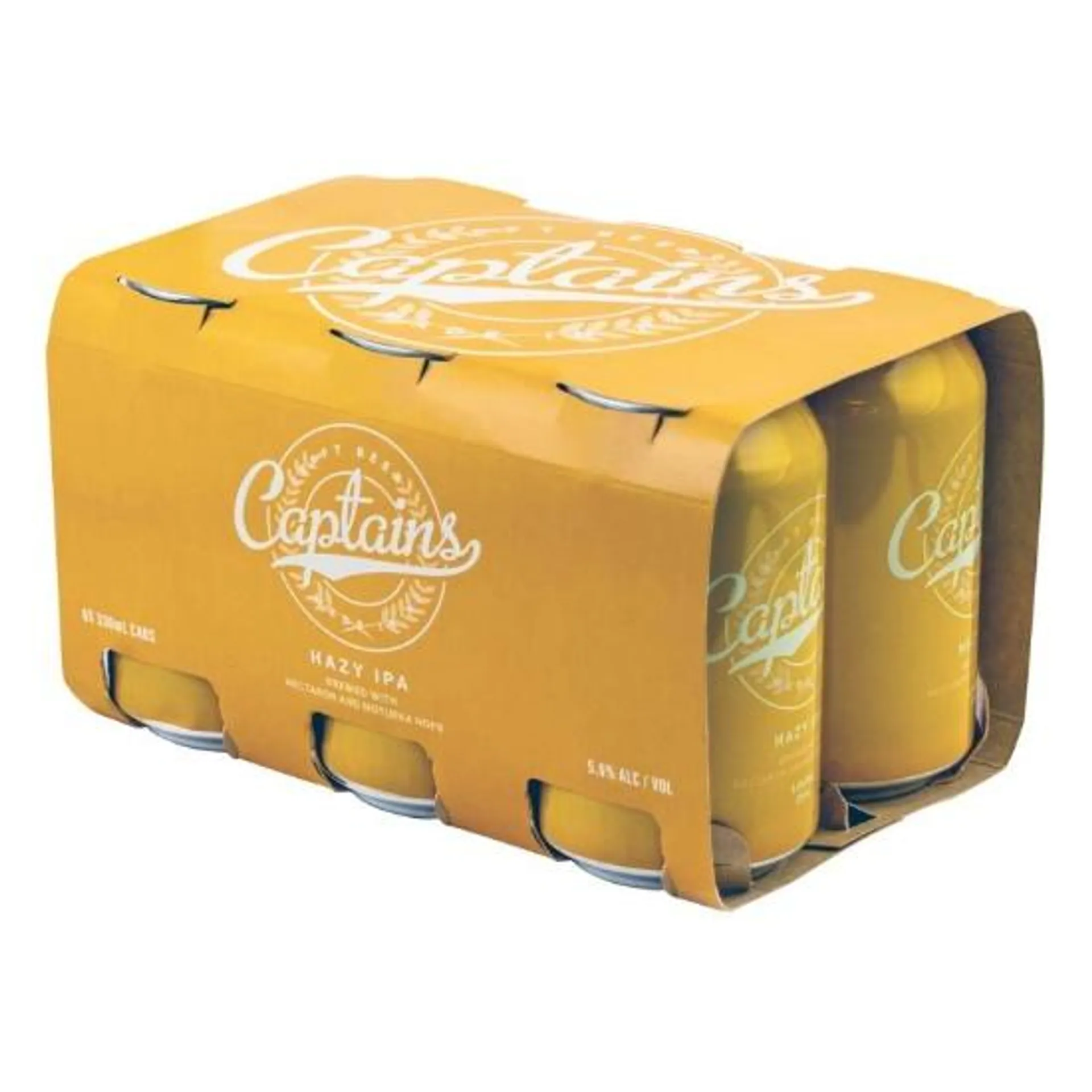 Captains Hazy IPA Cans 6x330ml