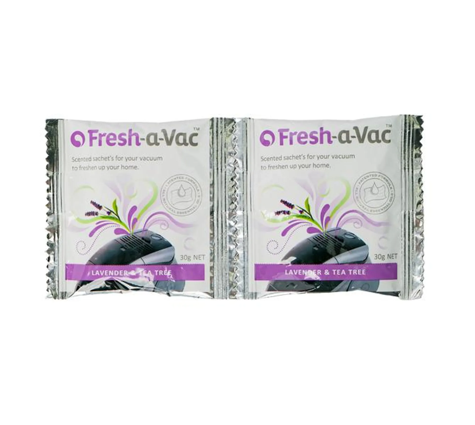 Vacu-Fresh Vacuum Cleaner Deodoriser Lavender - Twin Pack