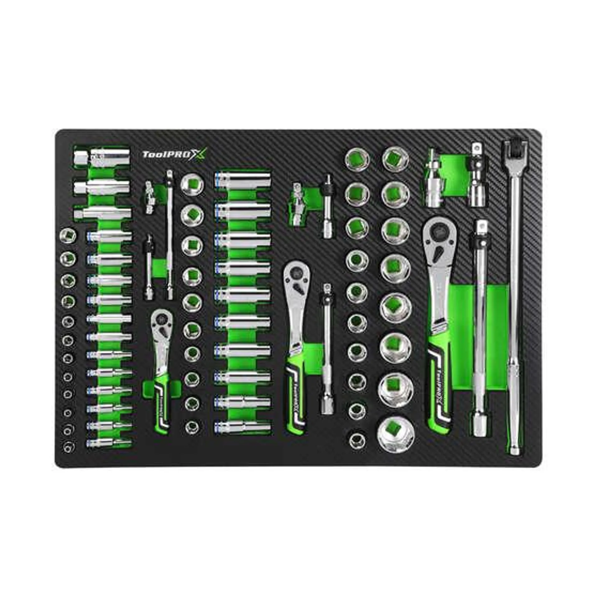 ToolPRO-X EVA Socket Set 78 Piece