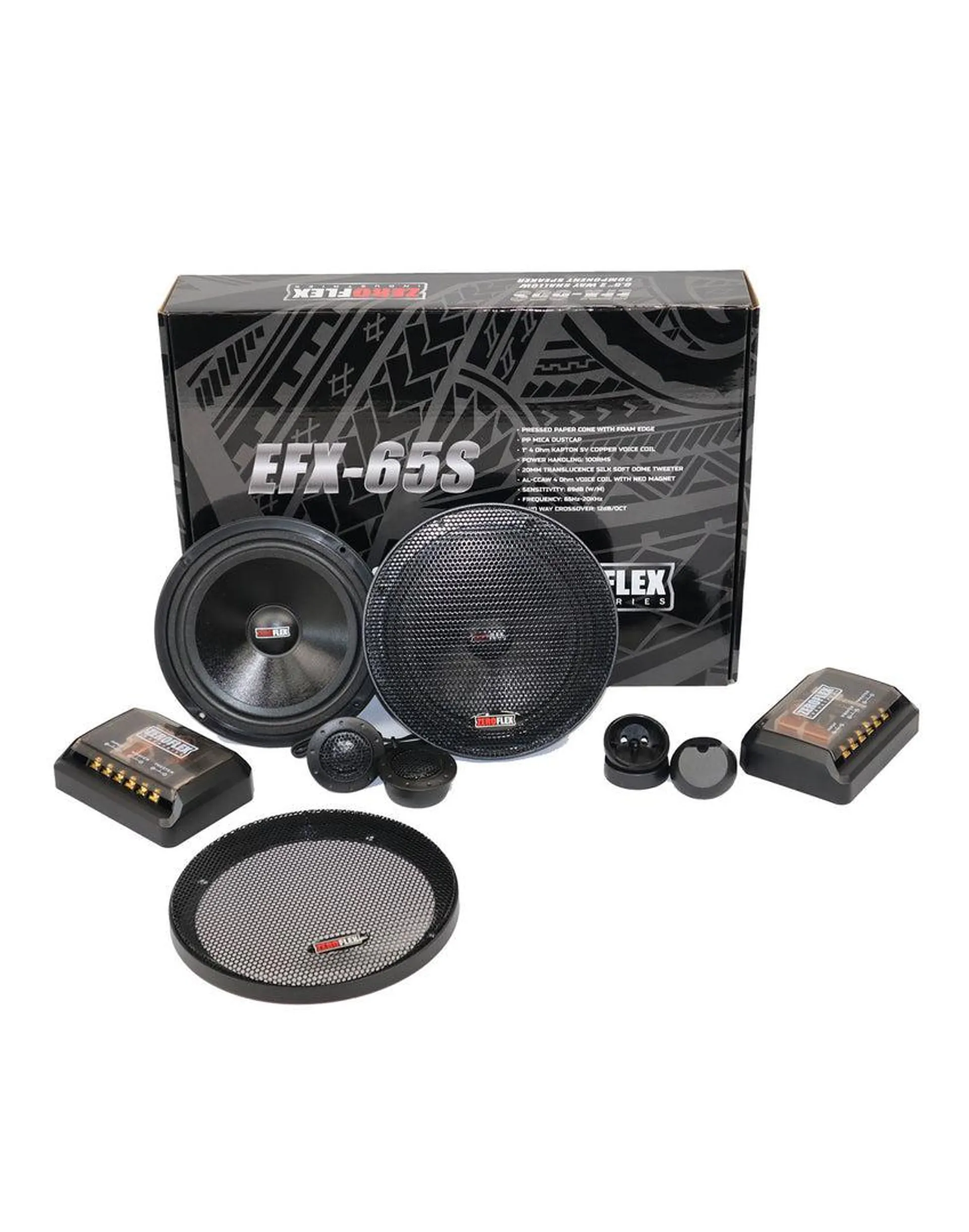 Zeroflex Speakers EFX-65S 6.5'' Shallow Mount Car Component