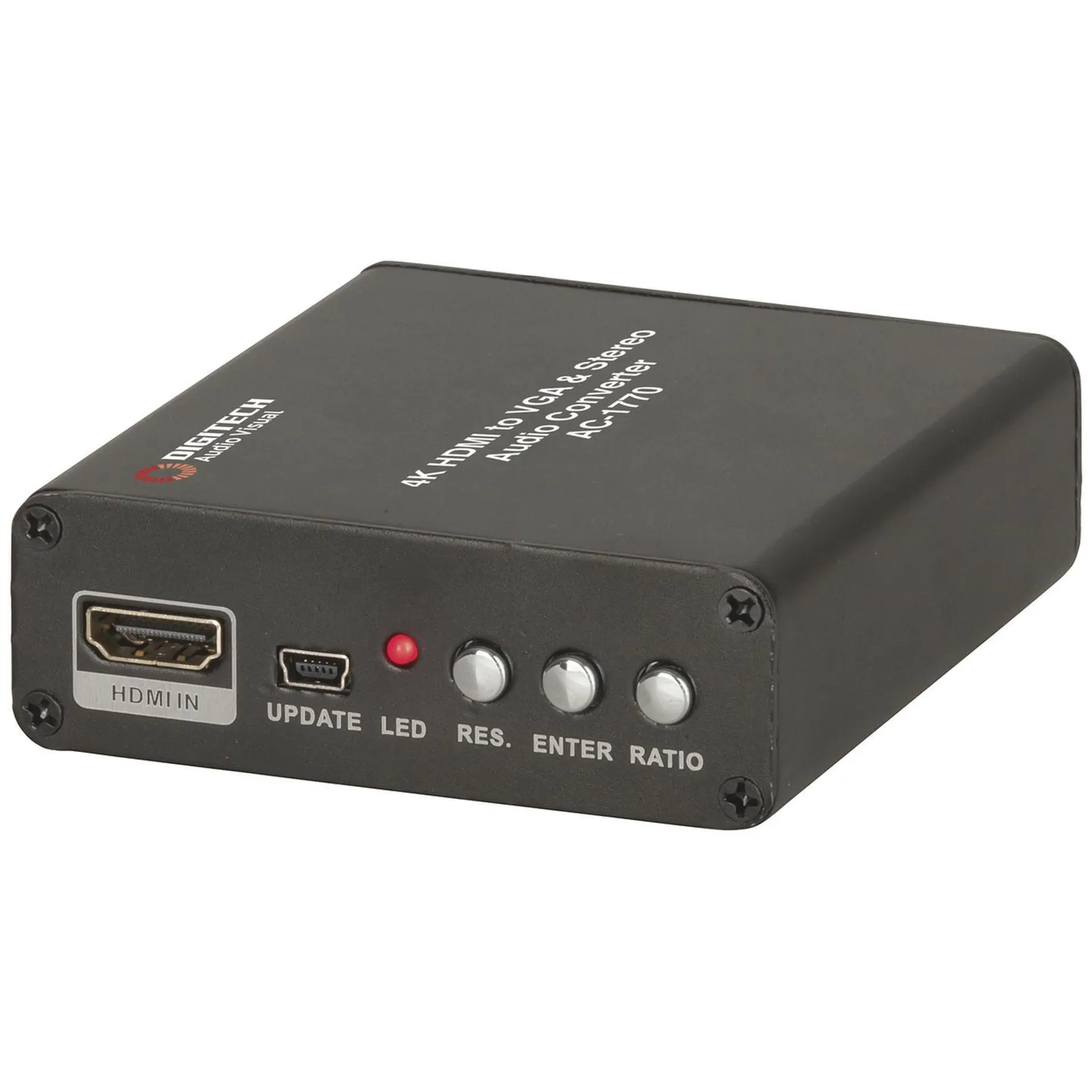 4K HDMI to VGA and Stereo Audio Converter