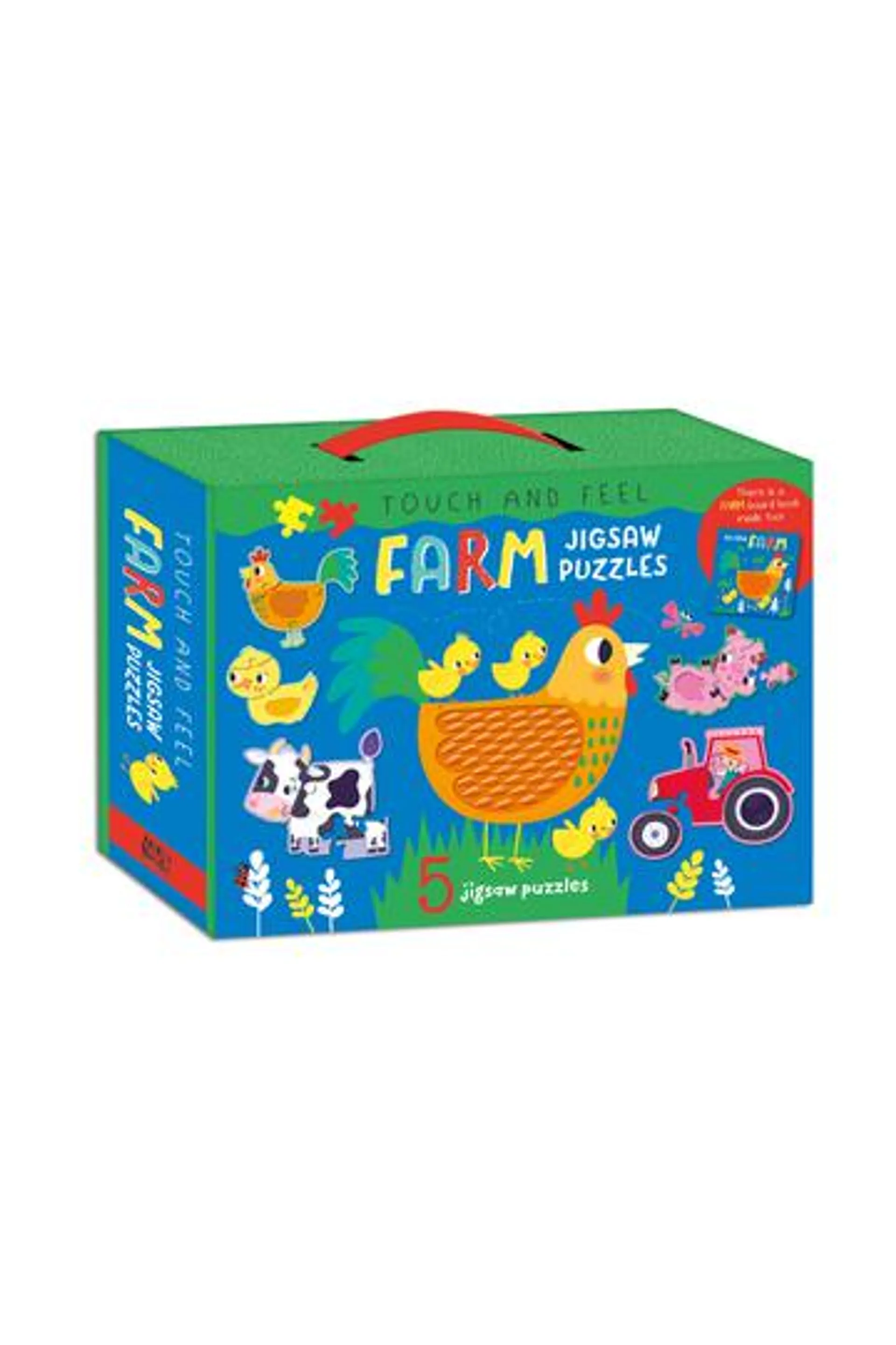 Touch & Feel Farm Jigsaw Puzzle Box