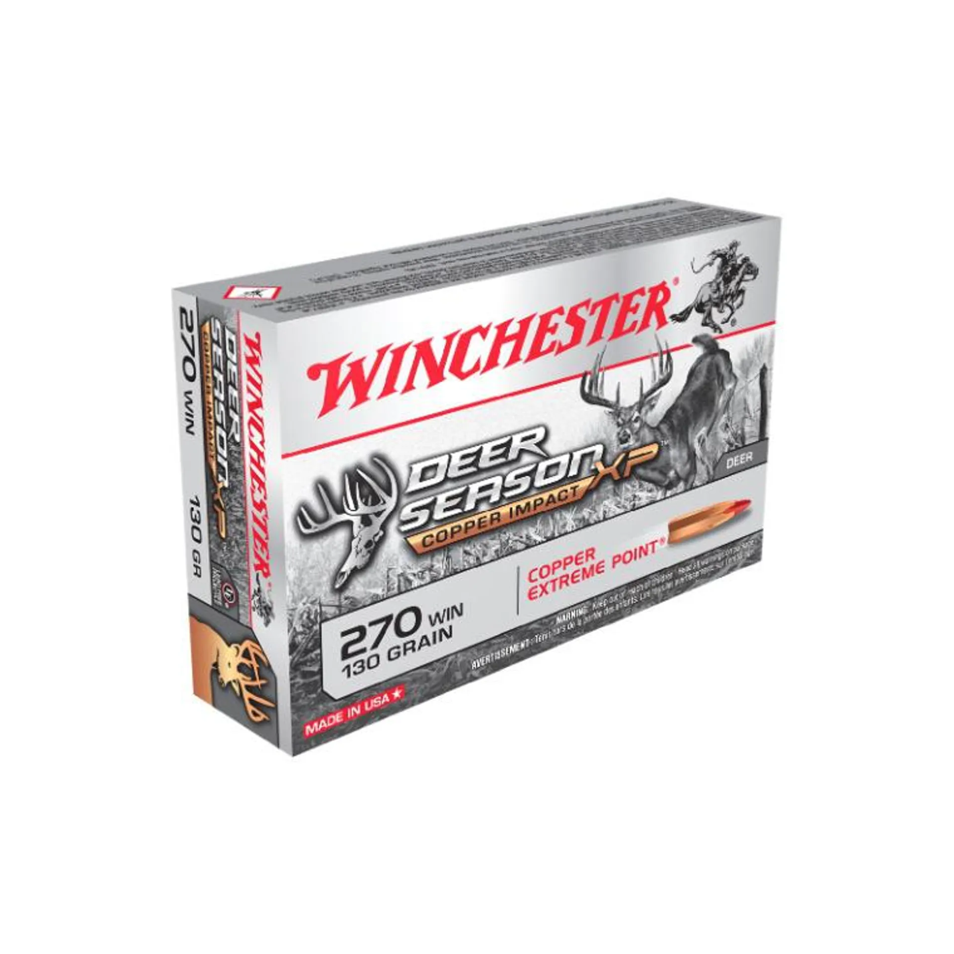 Winchester Deer Season CI LF .270Win 130gr XP (20)