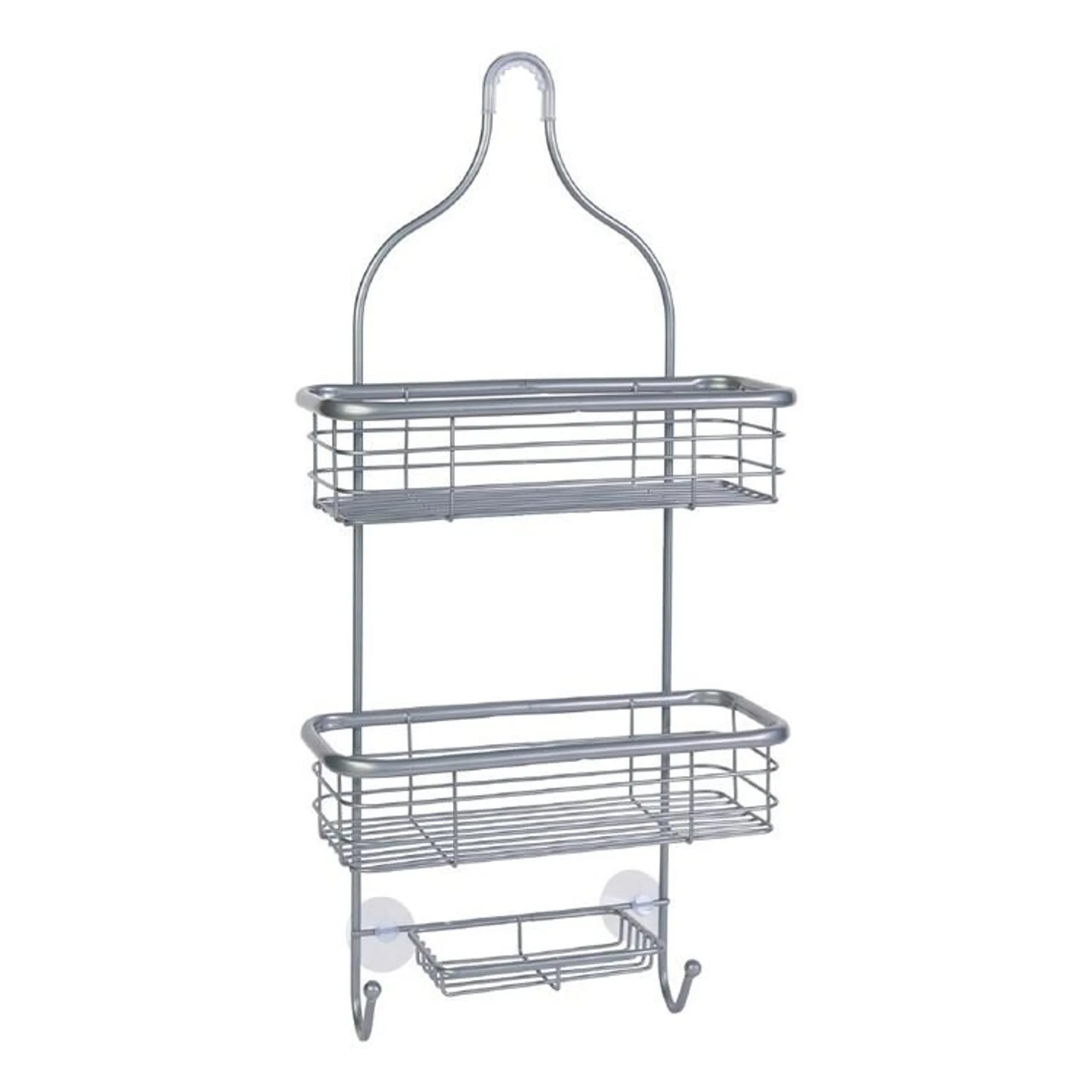 Naleon 3 Tier Metal Shower Caddy Chrome