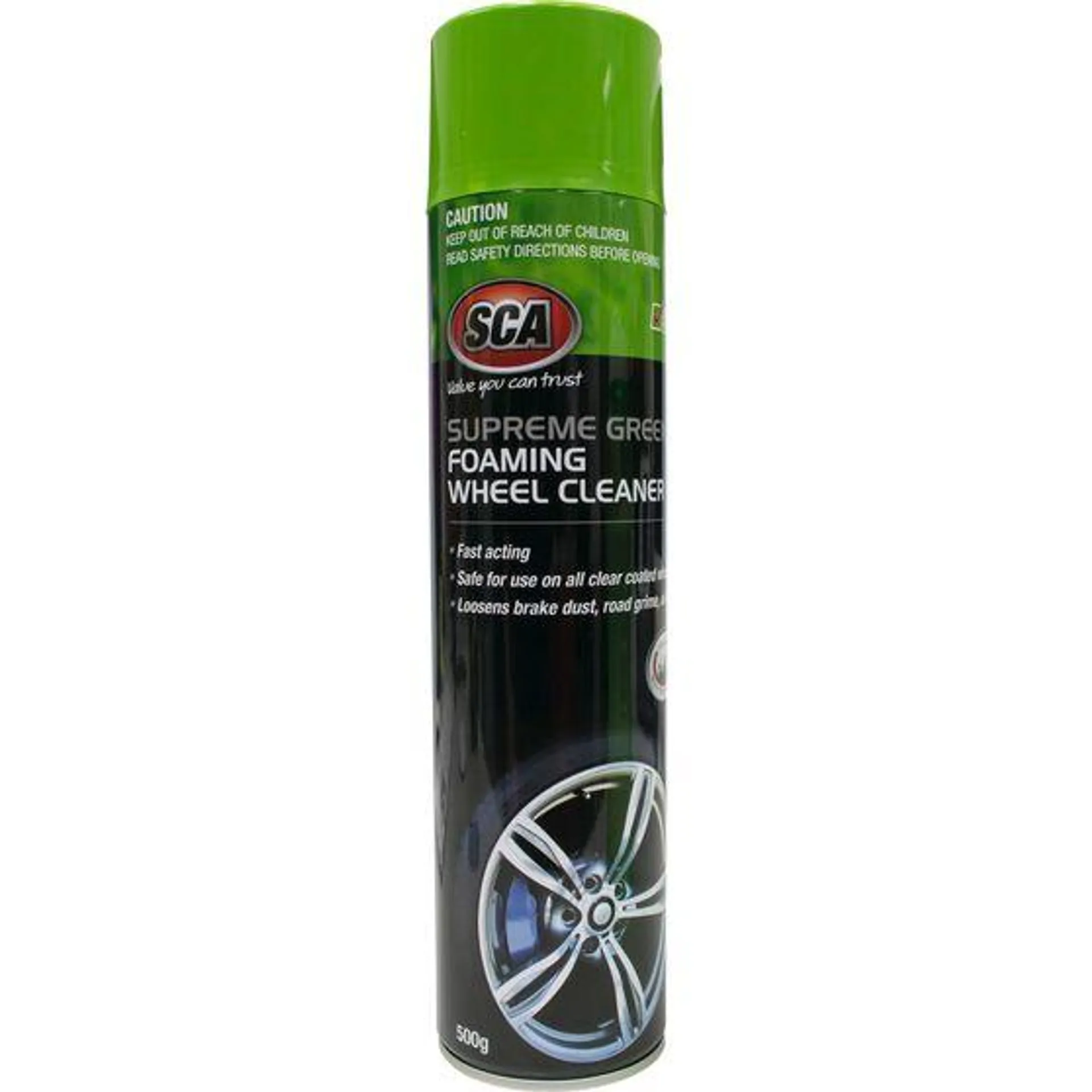 SCA Supreme Green Foaming Wheel Cleaner 500g