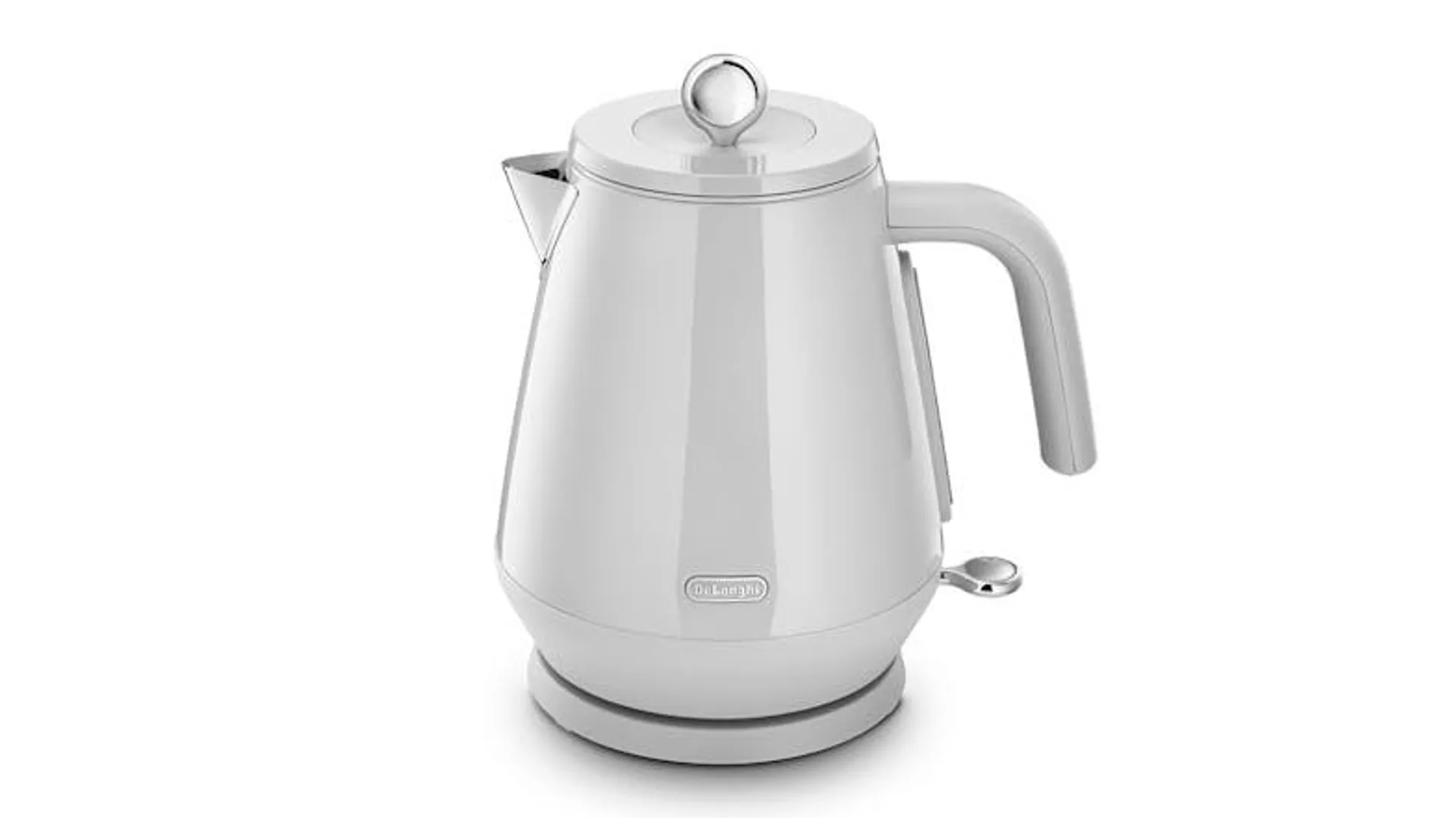 DeLonghi Eclettica 1.7L Kettle - Whimsical White (KBY2001.W)