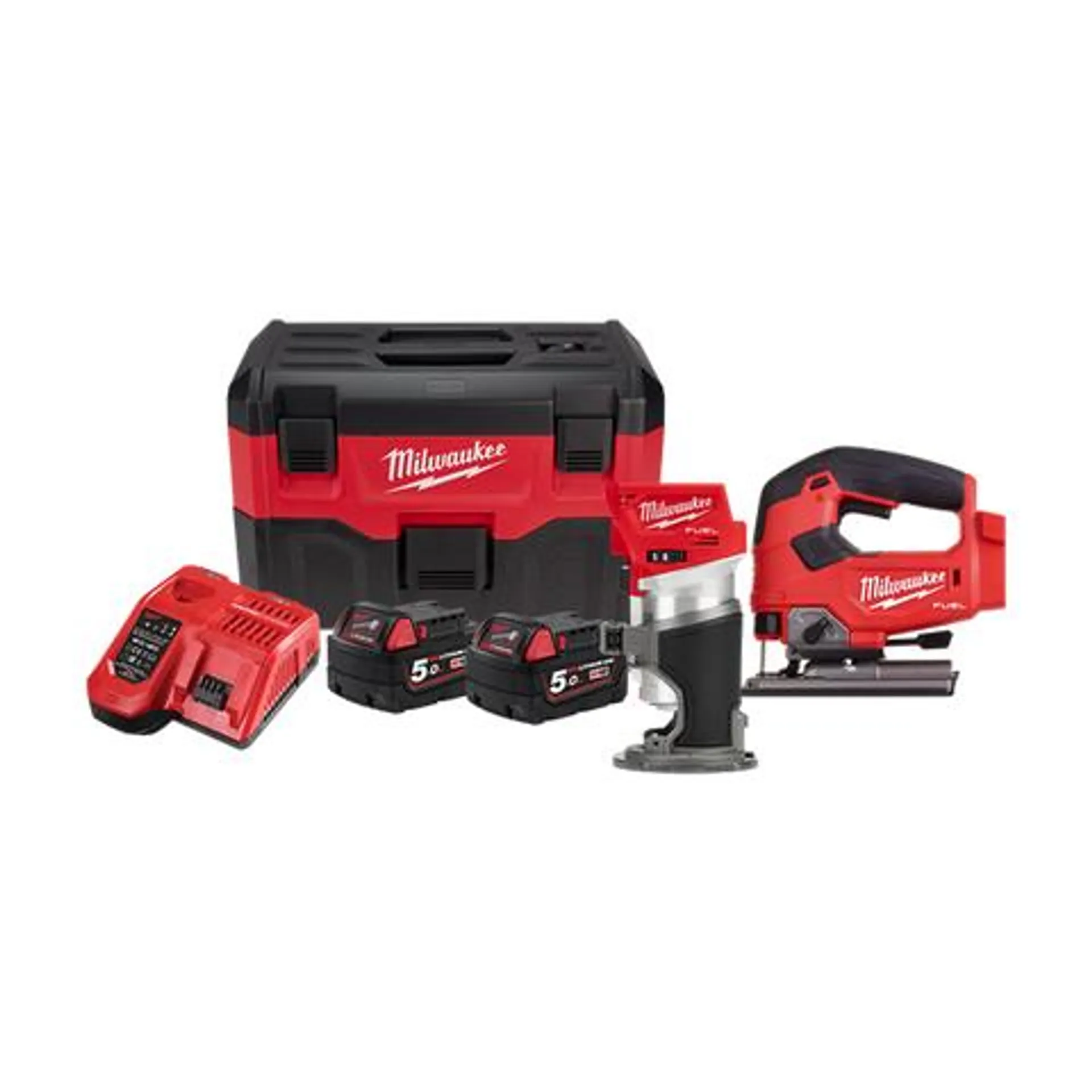 Milwaukee M18 FUEL Cordless Power Pack Brushless 3pc 3T 18V 5Ah