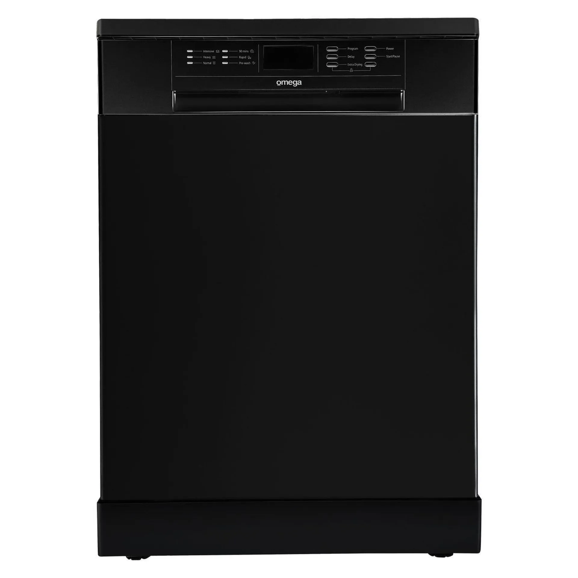 Freestanding Dishwasher 600mm 12 Place Settings Black