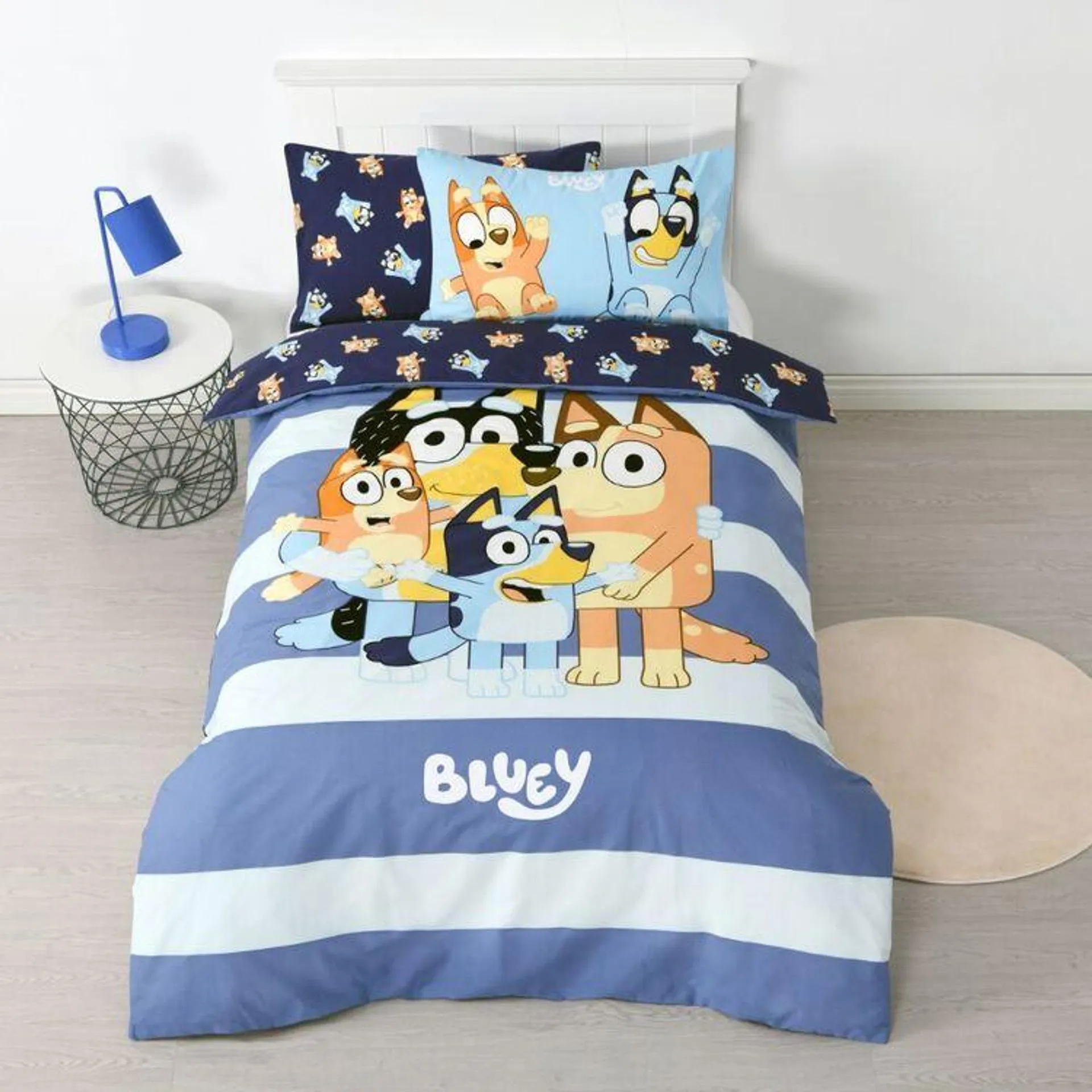 BBC Bluey Quilt Cover Set Multicoloured