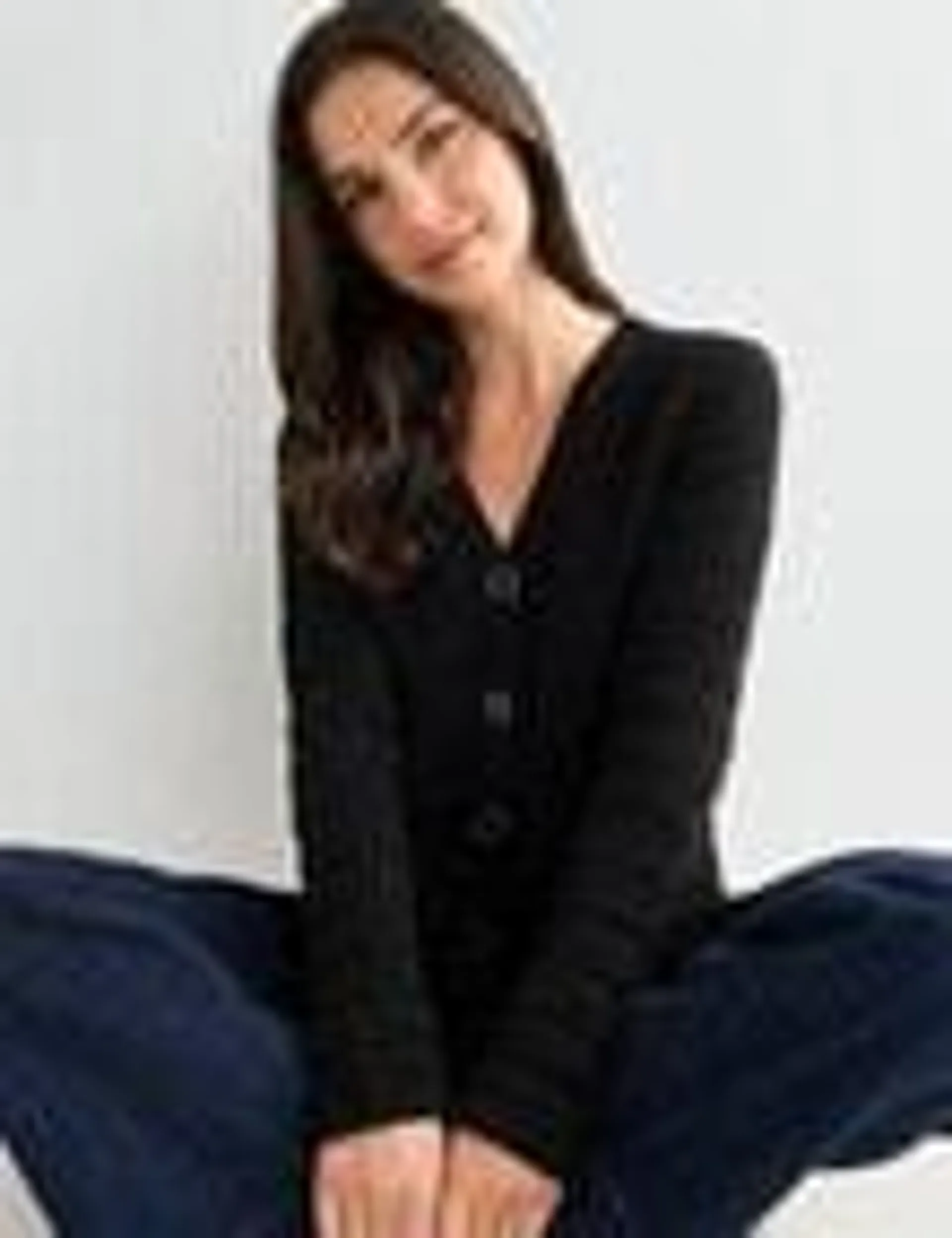 Whistle Lady Cardigan, Black