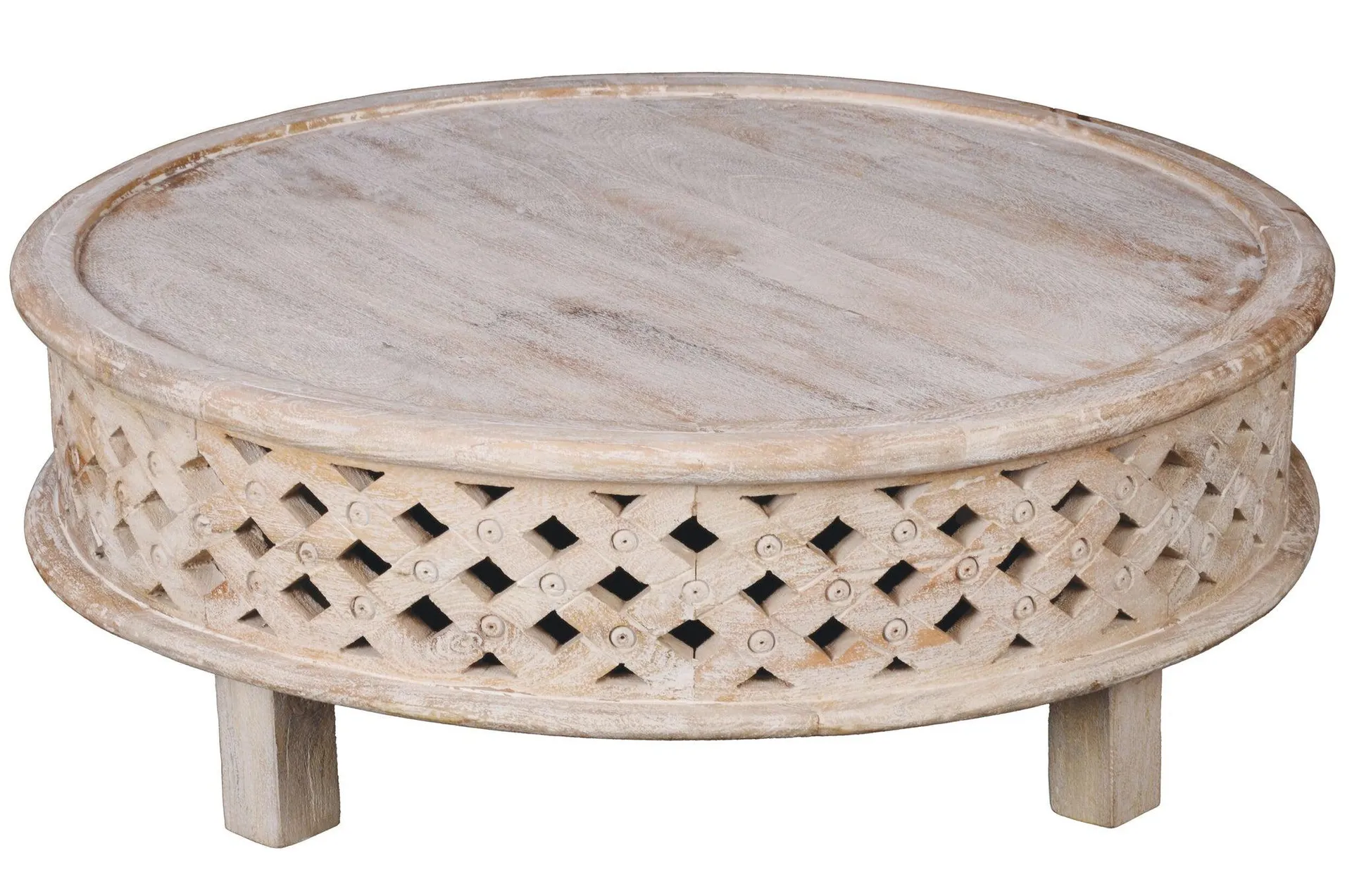 Salu Mango Wood Coffee Table