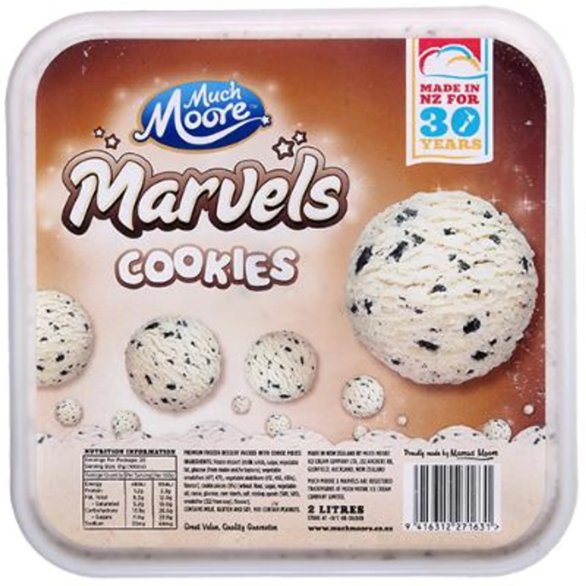 Much Moore Cookies Ice Cream