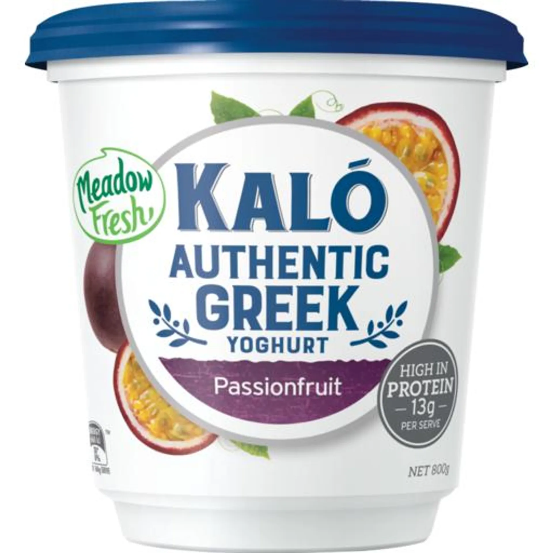 Kalo Greek Yoghurt Passionfruit 800g
