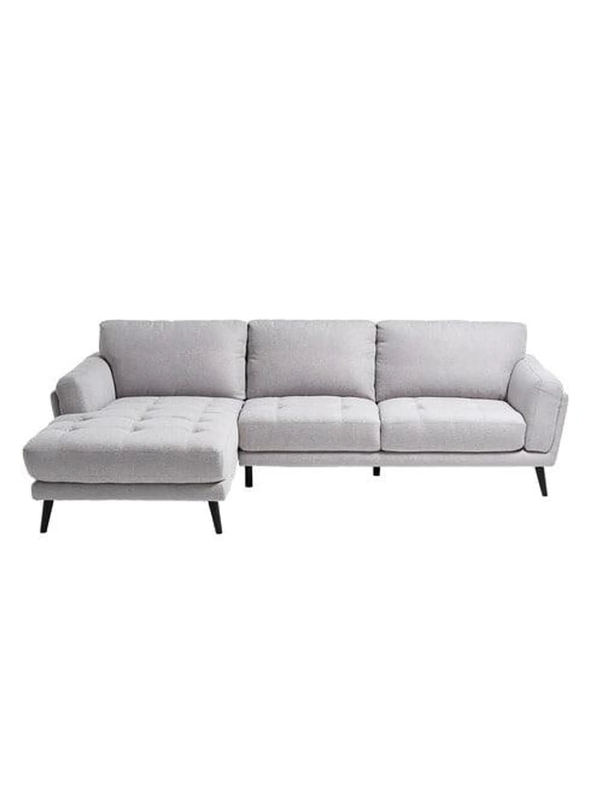 LUCA Hendrix III Fabric 2.5 Seater with Left Hand Chaise