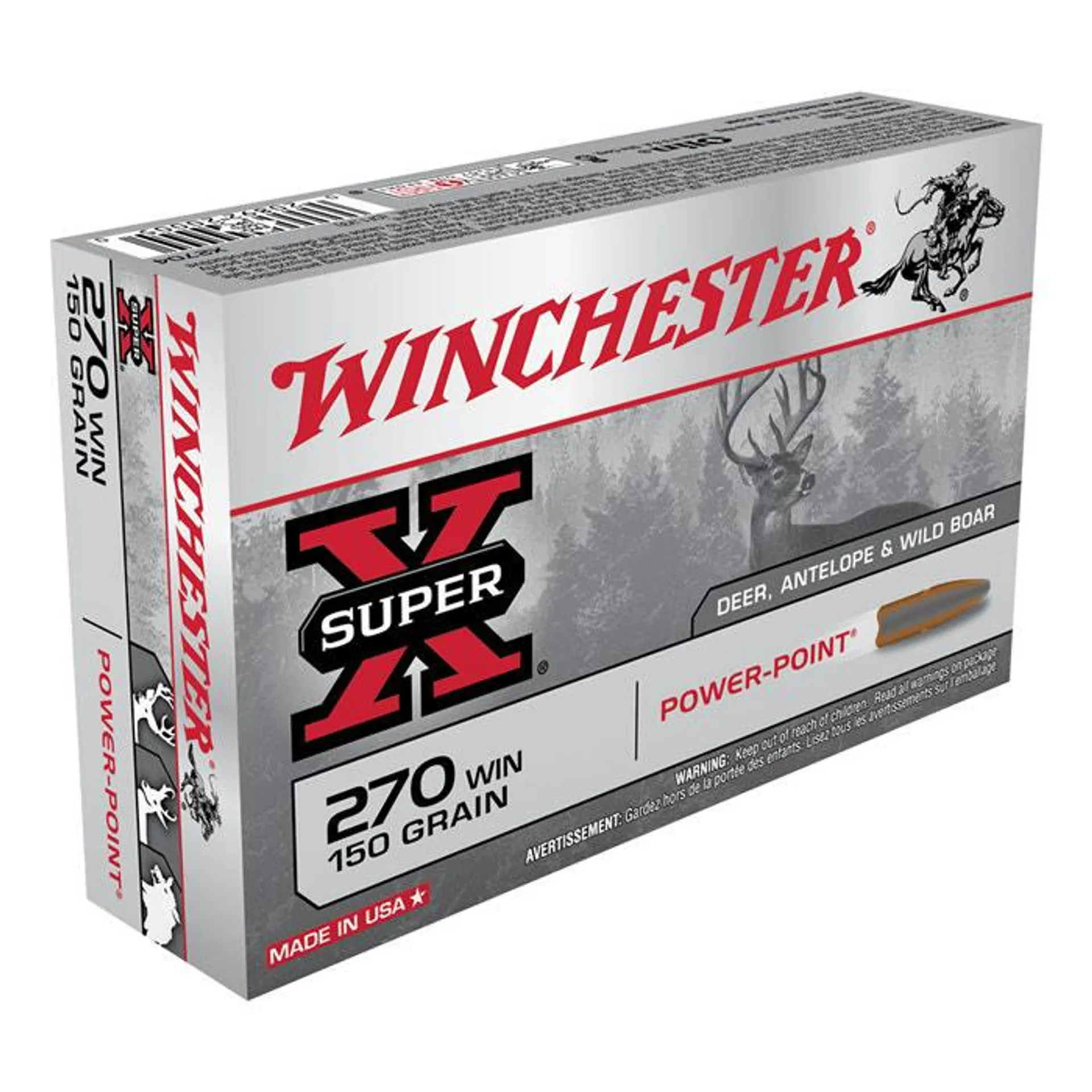 Winchester SuperX .270Win 150gr PP (20)