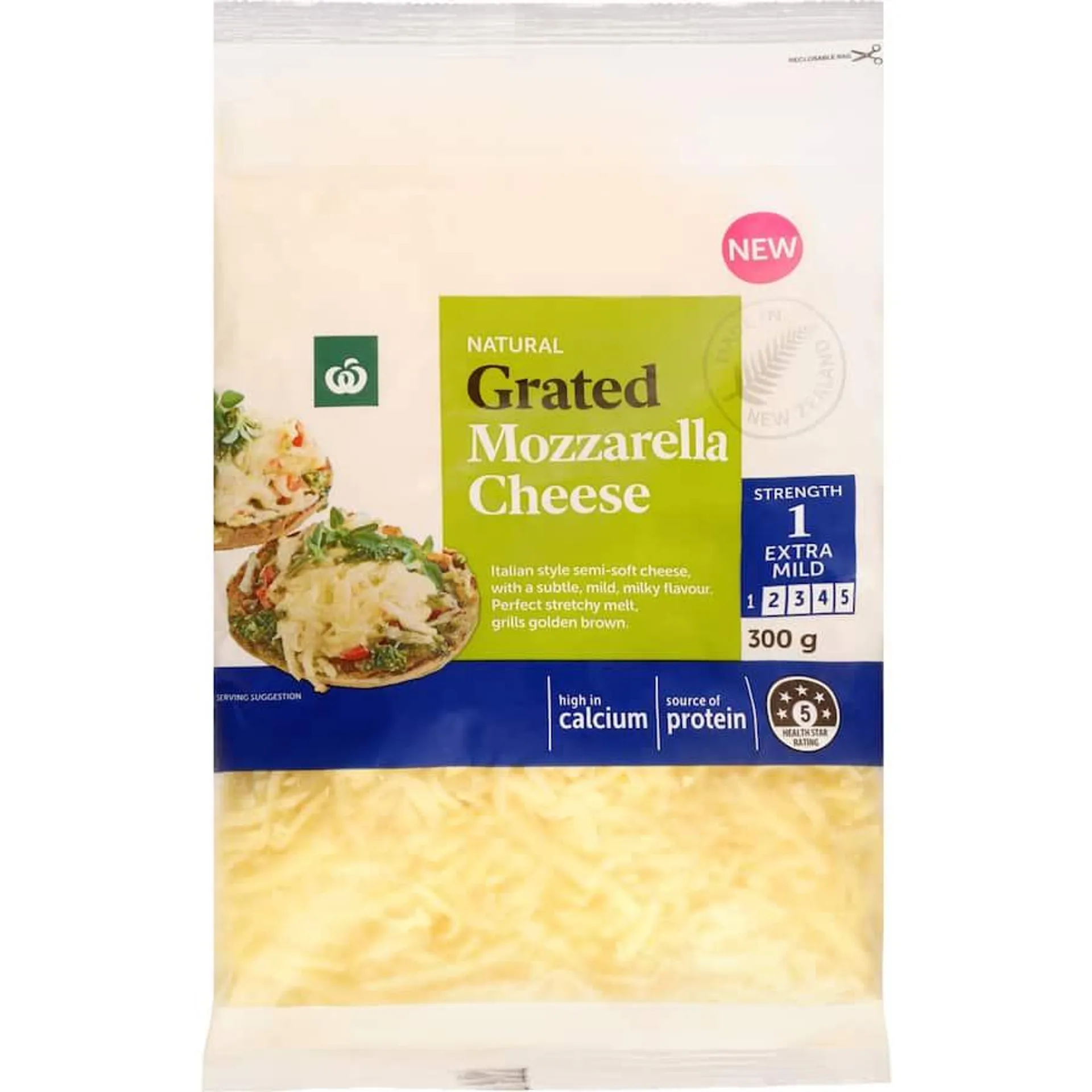 Woolworths Mozzarella Cheese Grated