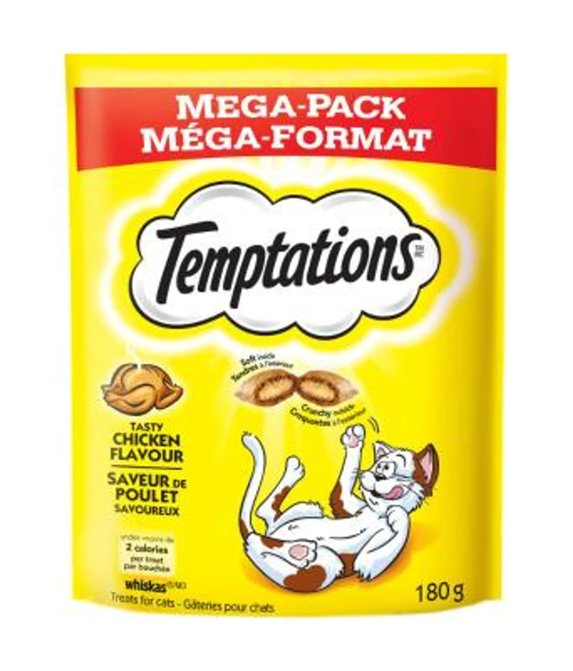 Temptations Tasty Chicken Flavour Treats For Cats