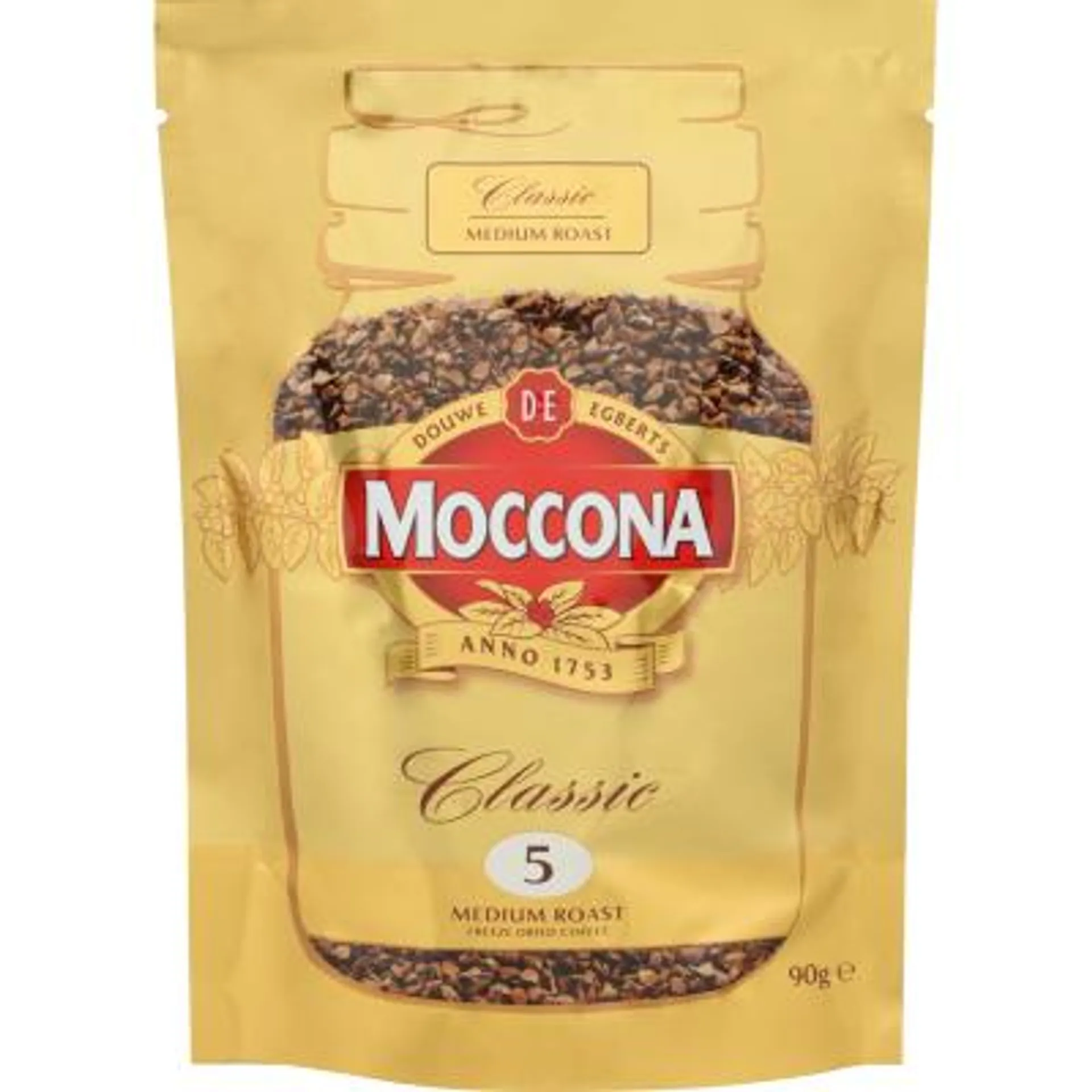 Moccona Classic Medium Roast Instant Coffee Refill