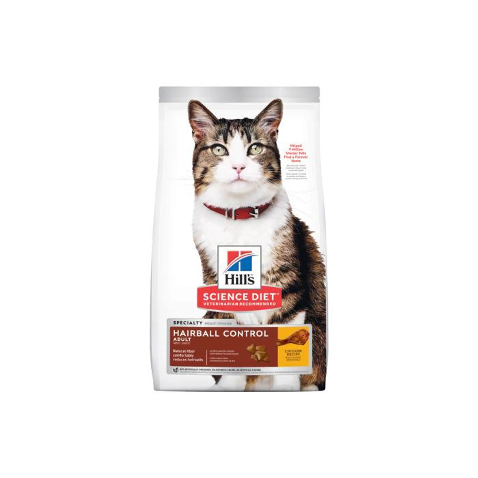 Hill's Science Diet Adult Hairball Control Cat Food 2kg