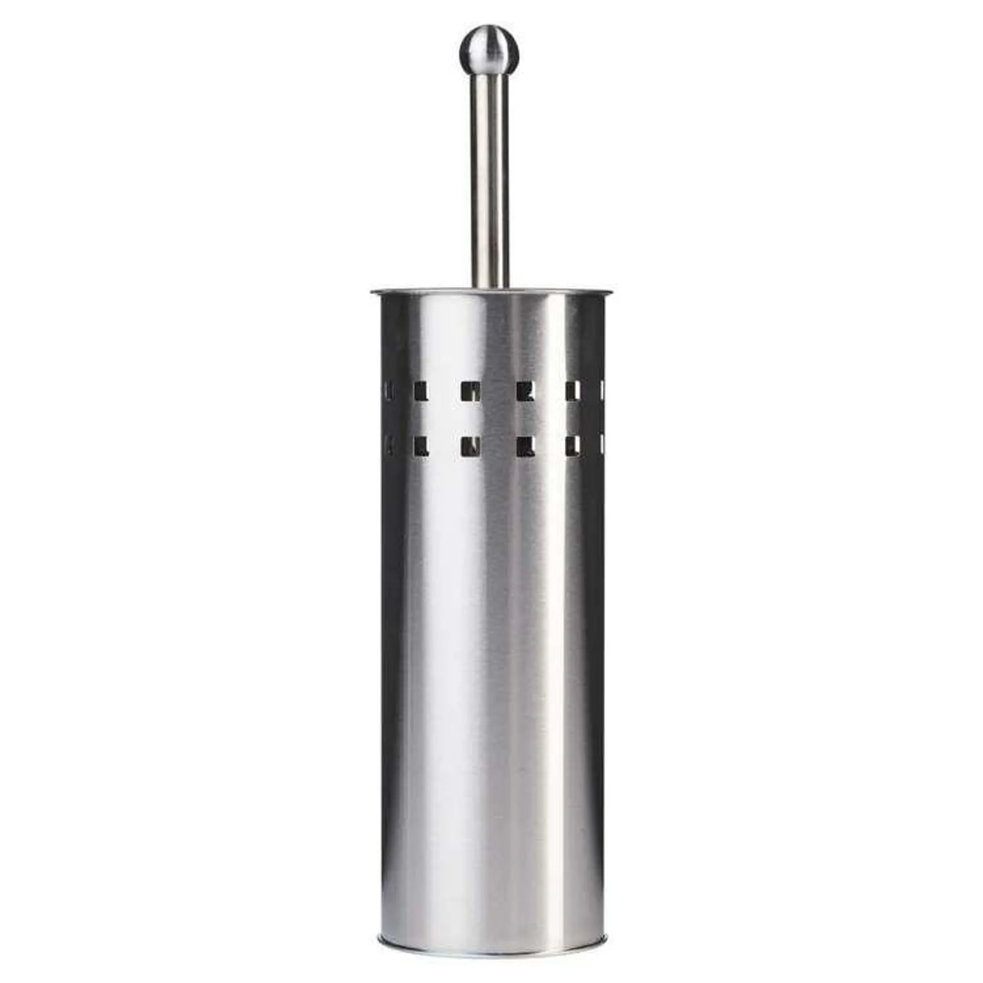 Mode Stainless Steel Toilet Brush Holder Silver