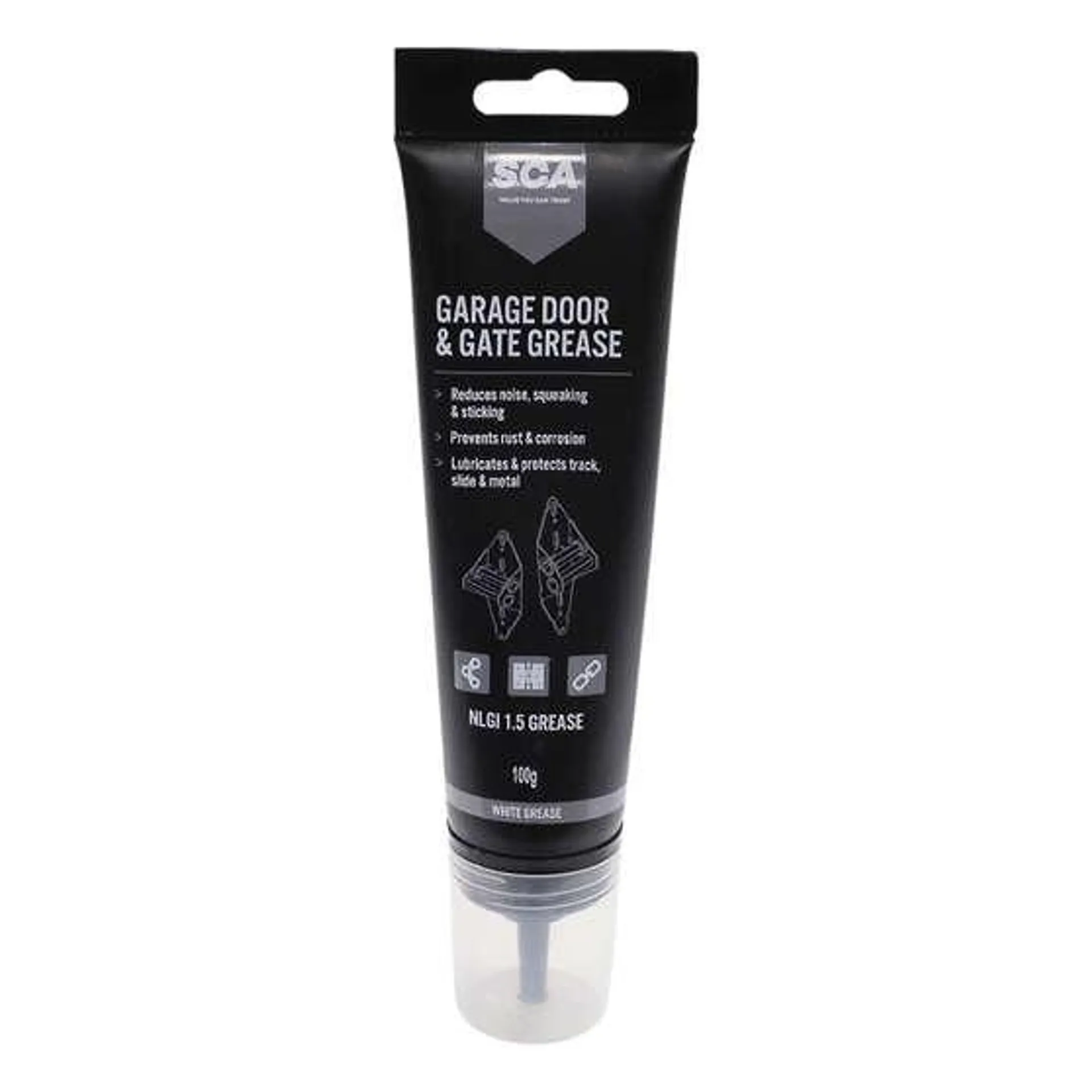 SCA Garage Door Grease Tube with Nozzle 100G